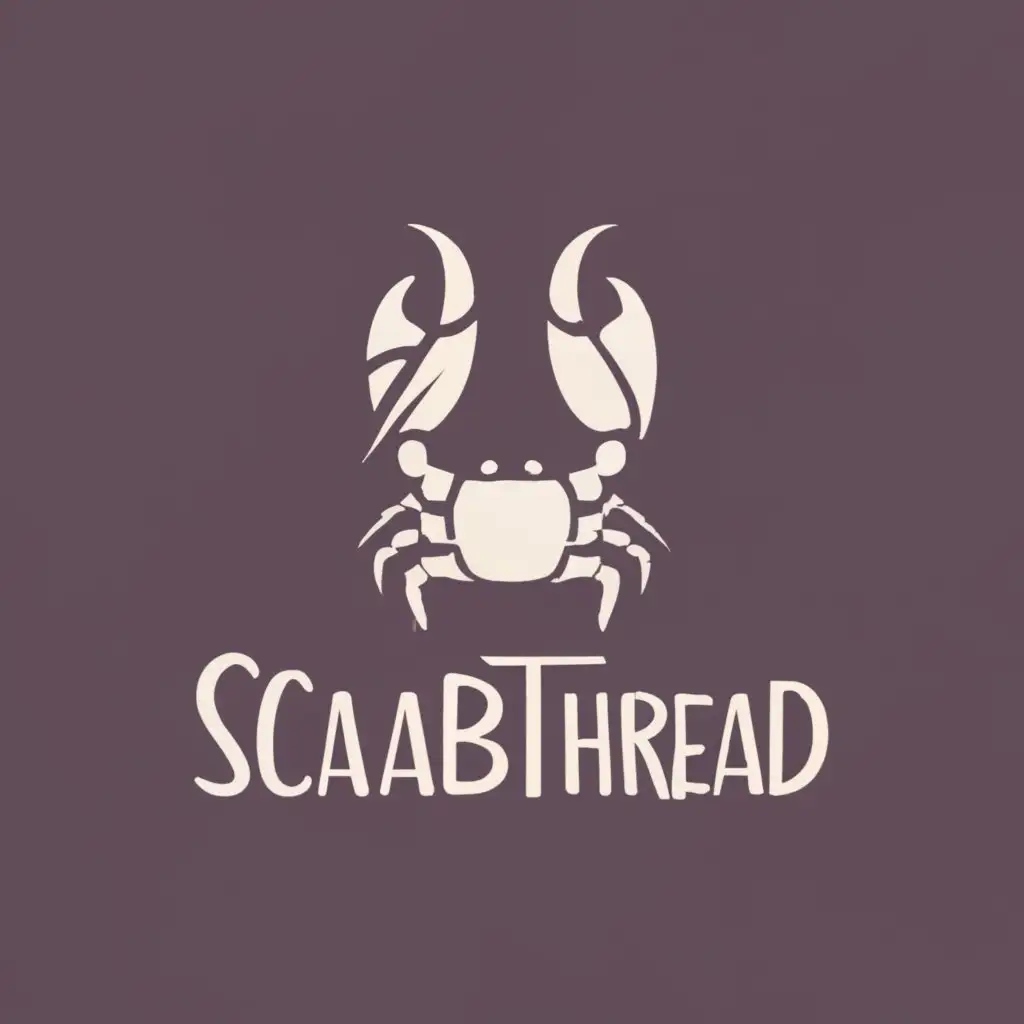 logo, Clothes, with the text "ScarabThread", typography, be used in Retail industry
