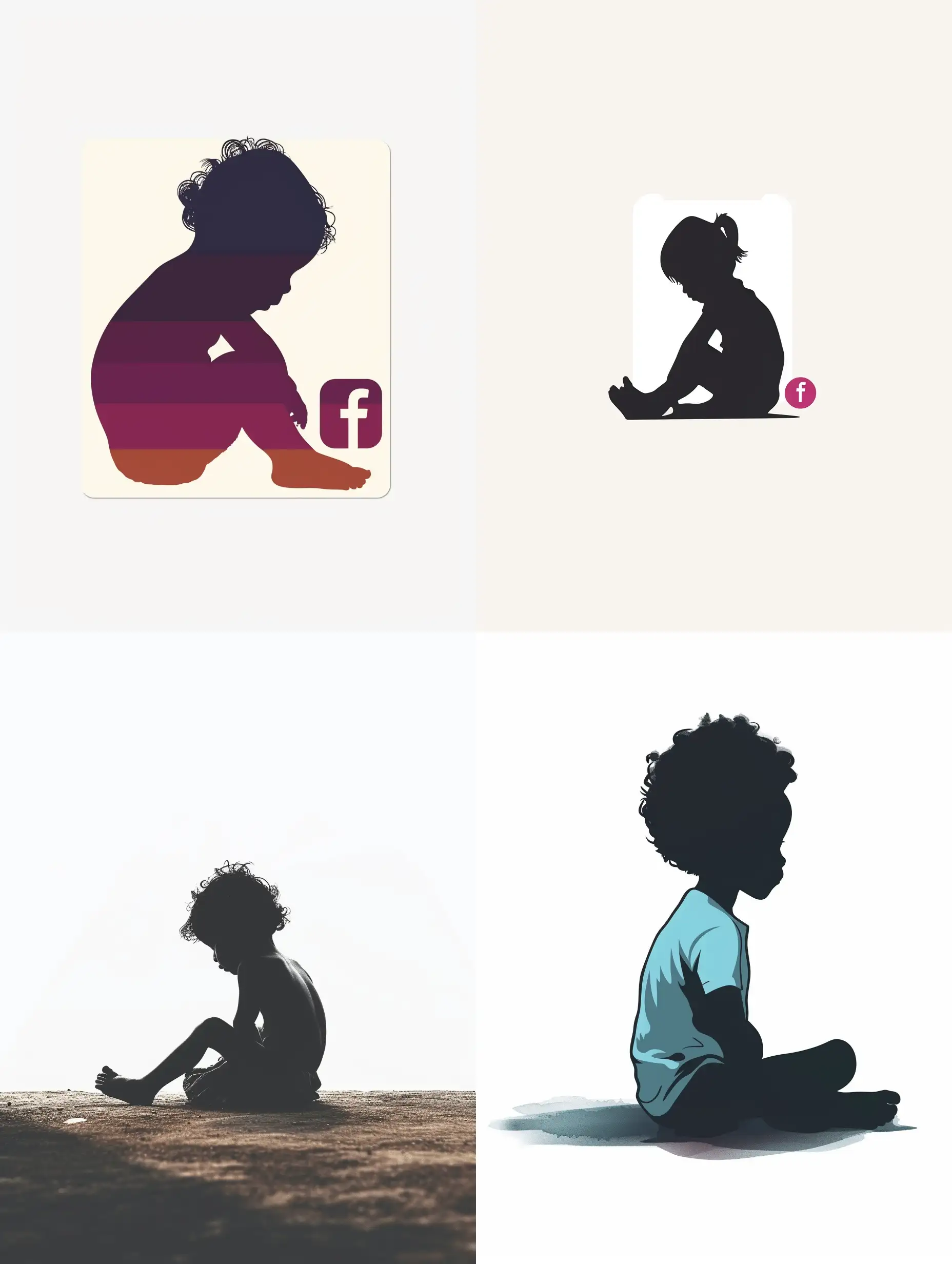 Adorable-Sitting-Child-Pose-for-Instagram-Logo