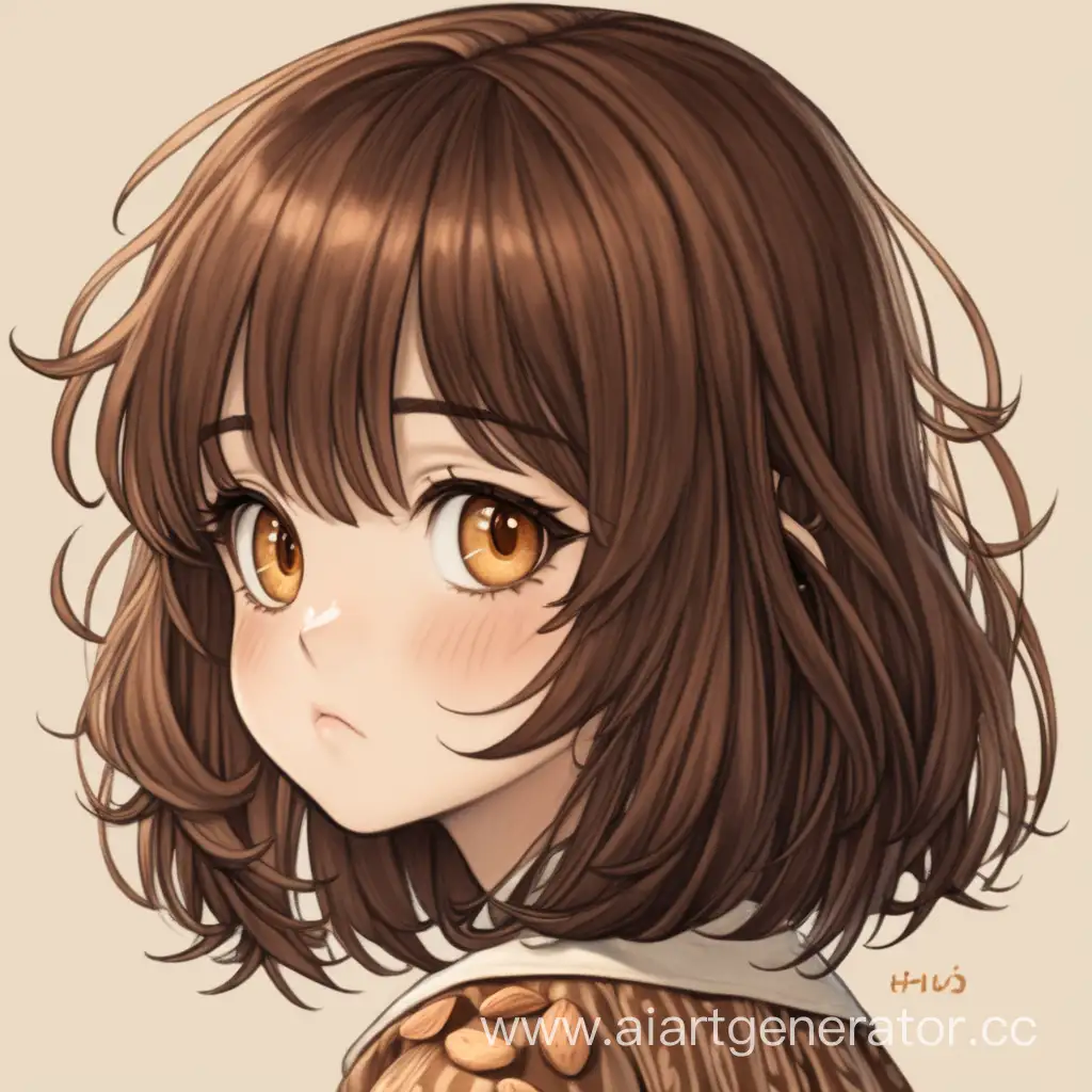 Portrait-of-a-Girl-with-Chocolate-Hair-and-Amber-Eyes