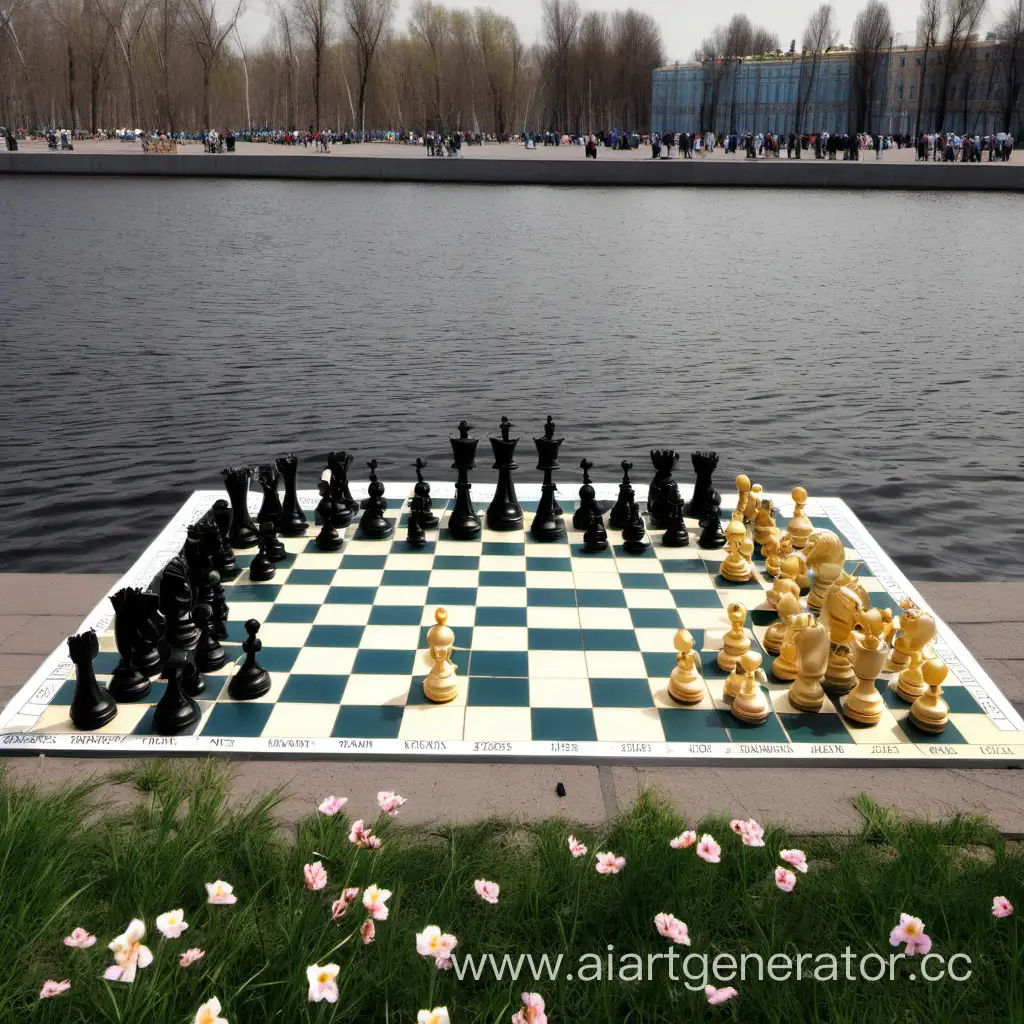 шахматы санкт-петербург весна цветы вода турнир