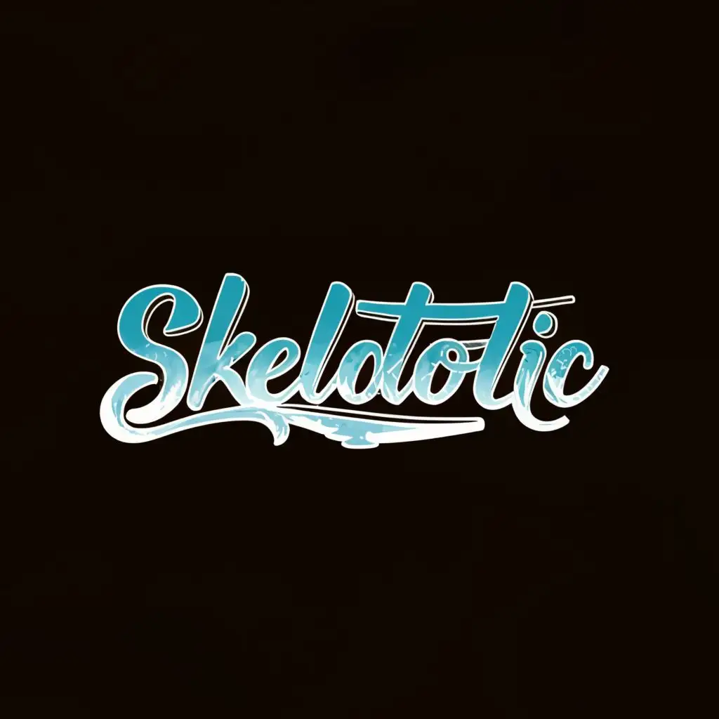 logo, Letters, with the text "Skelotic ", typography