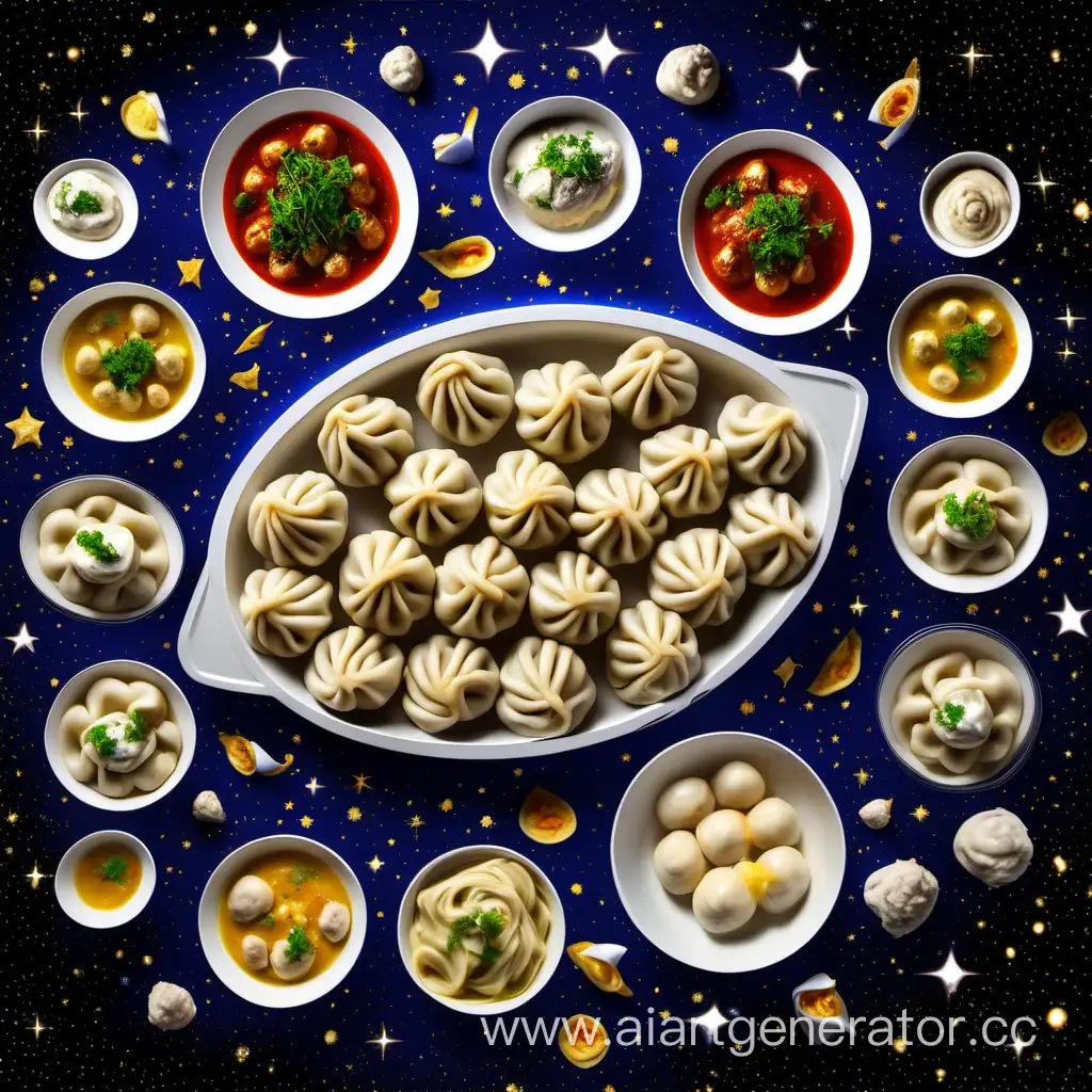 Pelmeni-Floating-in-Space-with-Array-of-Dishes