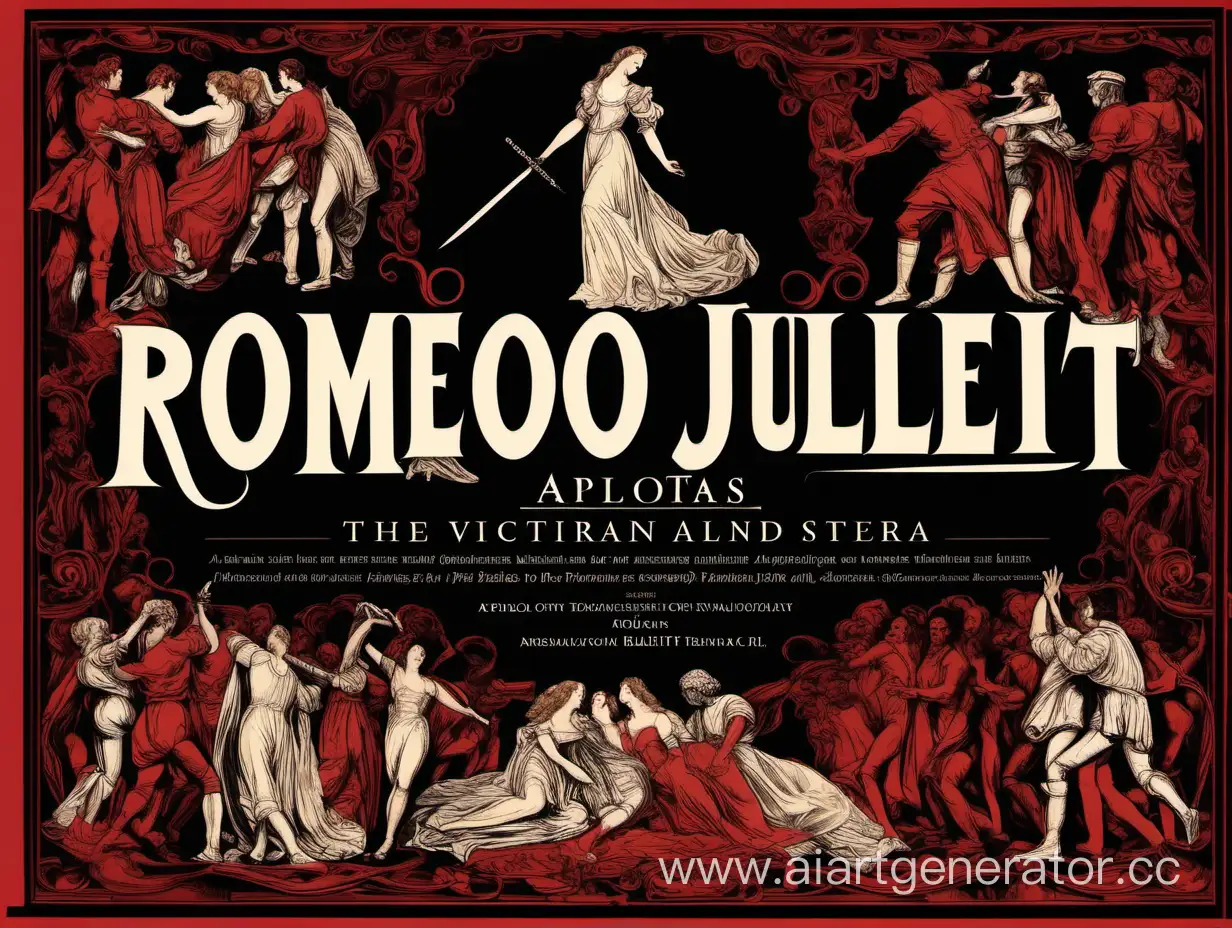Romeo-and-Juliet-Theater-Poster-Passionate-Tragedy-at-Apollo-Victoria