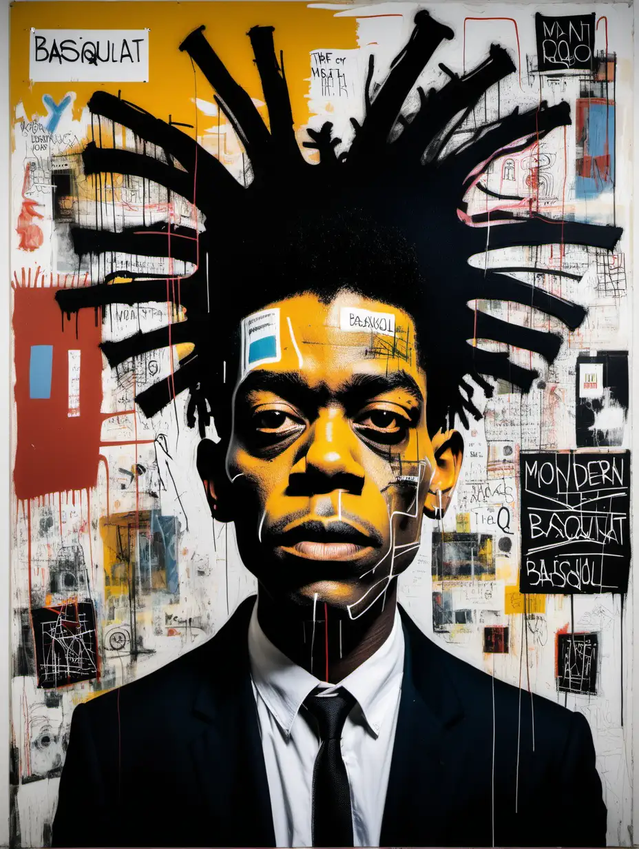 Contemporary Urban Art Inspired by Basquiat