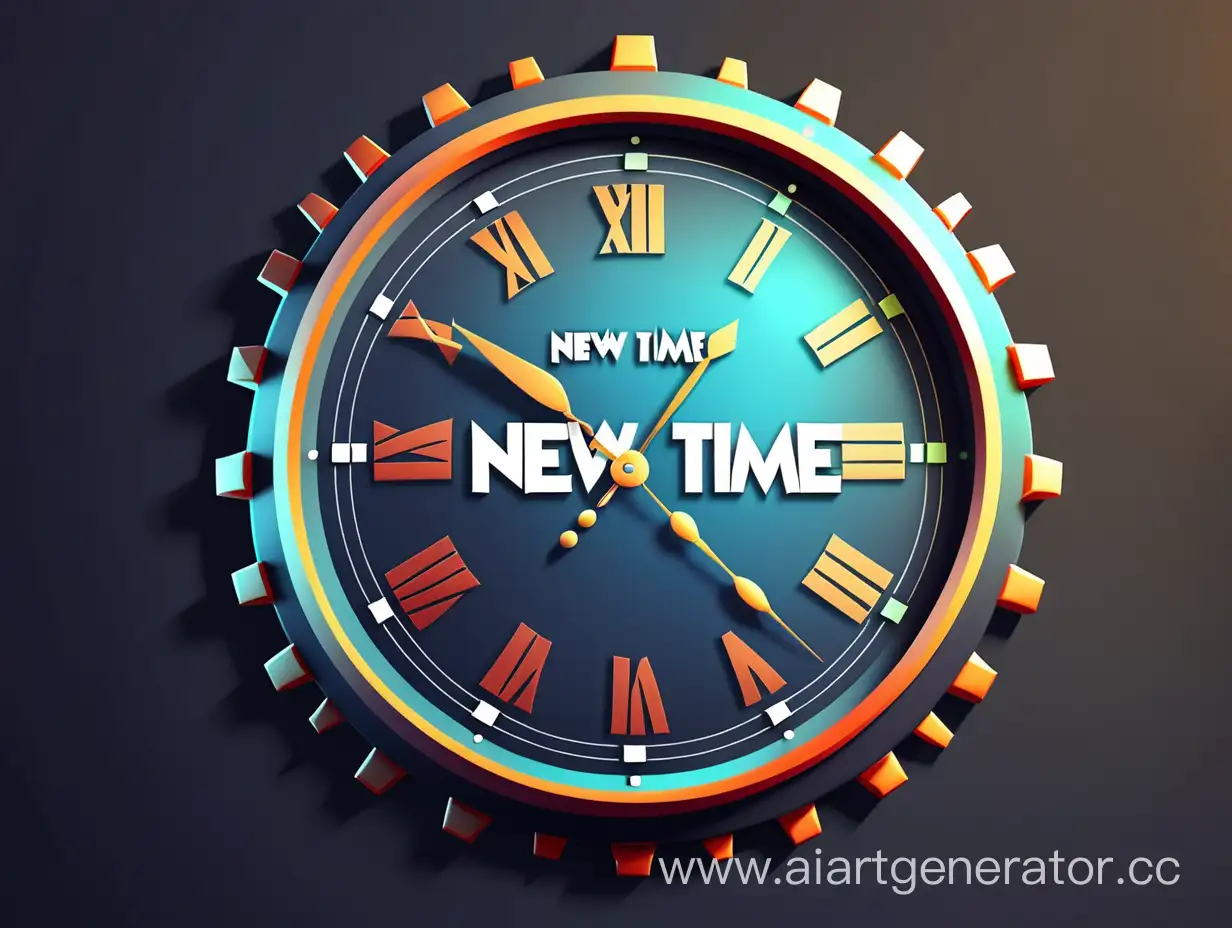 Логотип для компании New Time