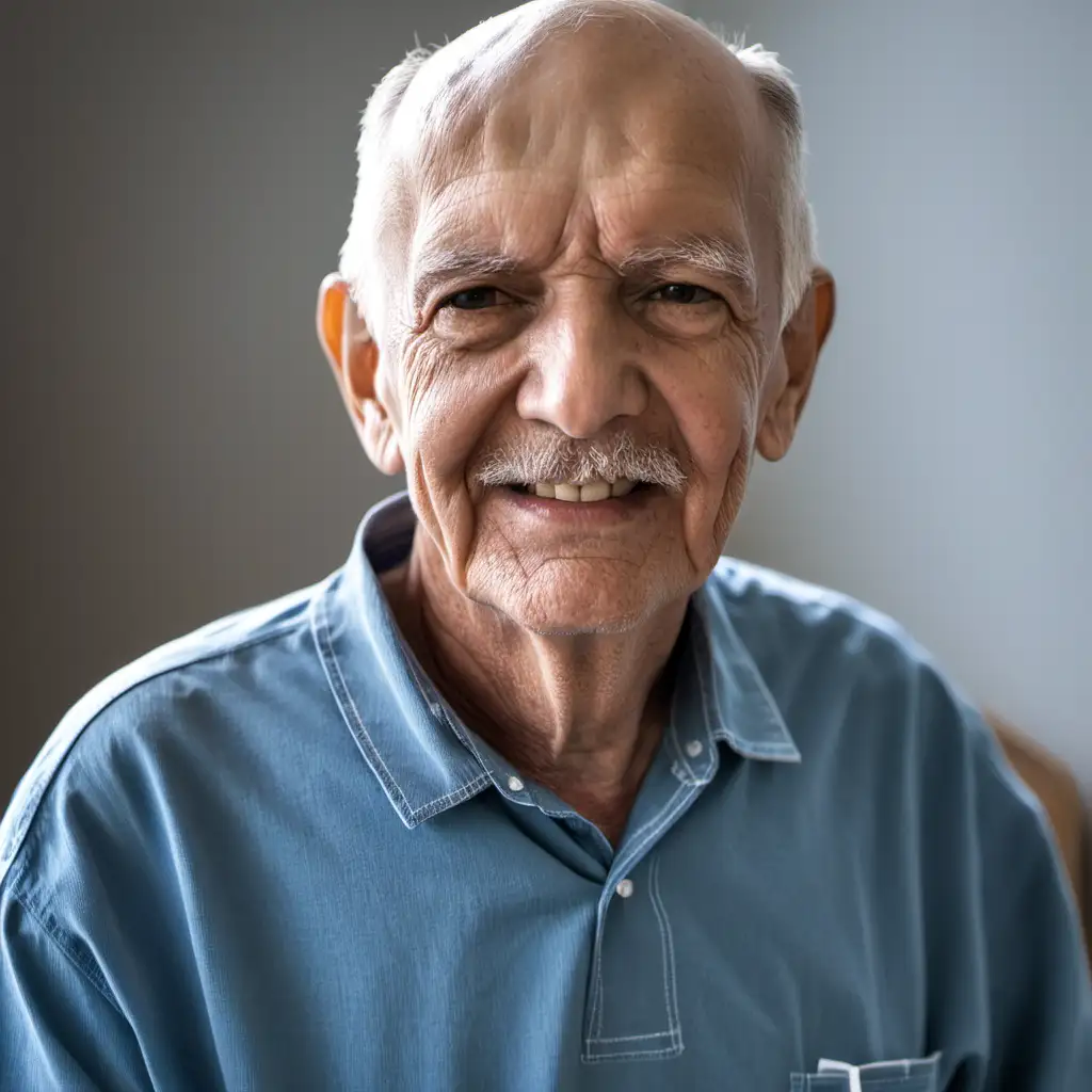 Prostate Cancer Patient Receiving Support and Treatment