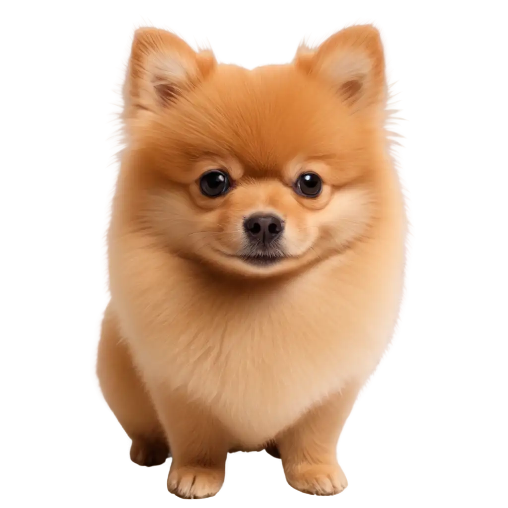 Adorable-PNG-Image-of-a-Pomeranian-Dog-Enhancing-Your-Website-with-HighQuality-Visuals