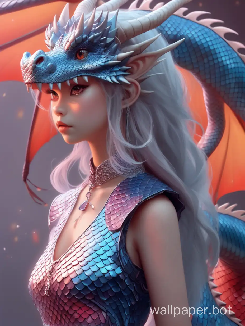 Enchanting-Dragon-Princess-in-a-Fantasy-Forest