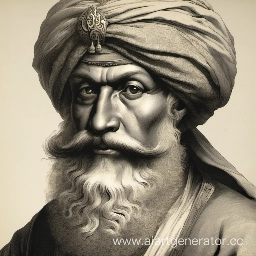 Eastern-Merchant-with-Magnificent-Beard-in-Turban