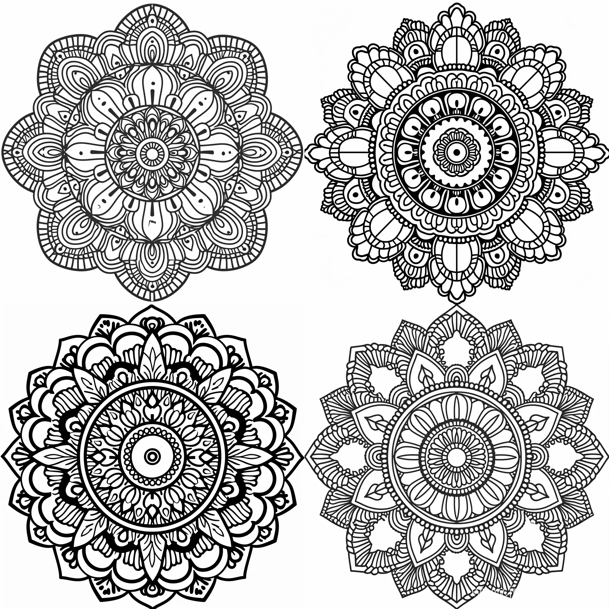 give you 6000 mandala coloring pages for amazon KDP and etsy