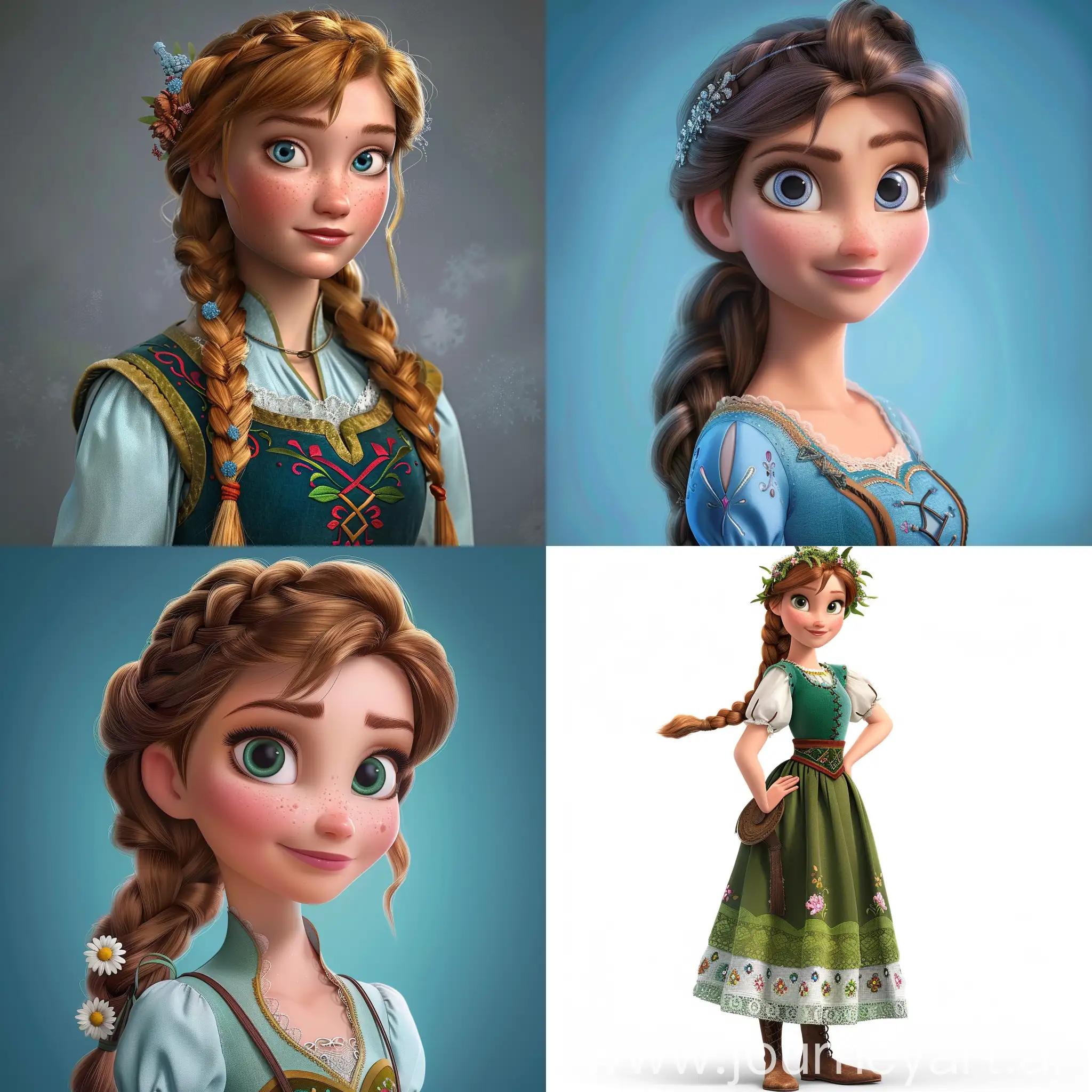 Swedish-Disney-Princess-Josefine-with-a-Vintage-Twist