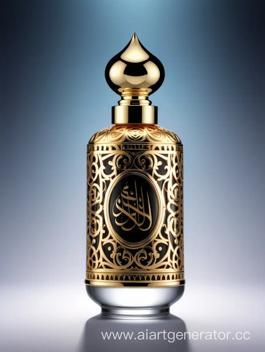 Exquisite-Luxury-Perfume-Bottle-with-Arabic-Calligraphic-Ornamental-Cap