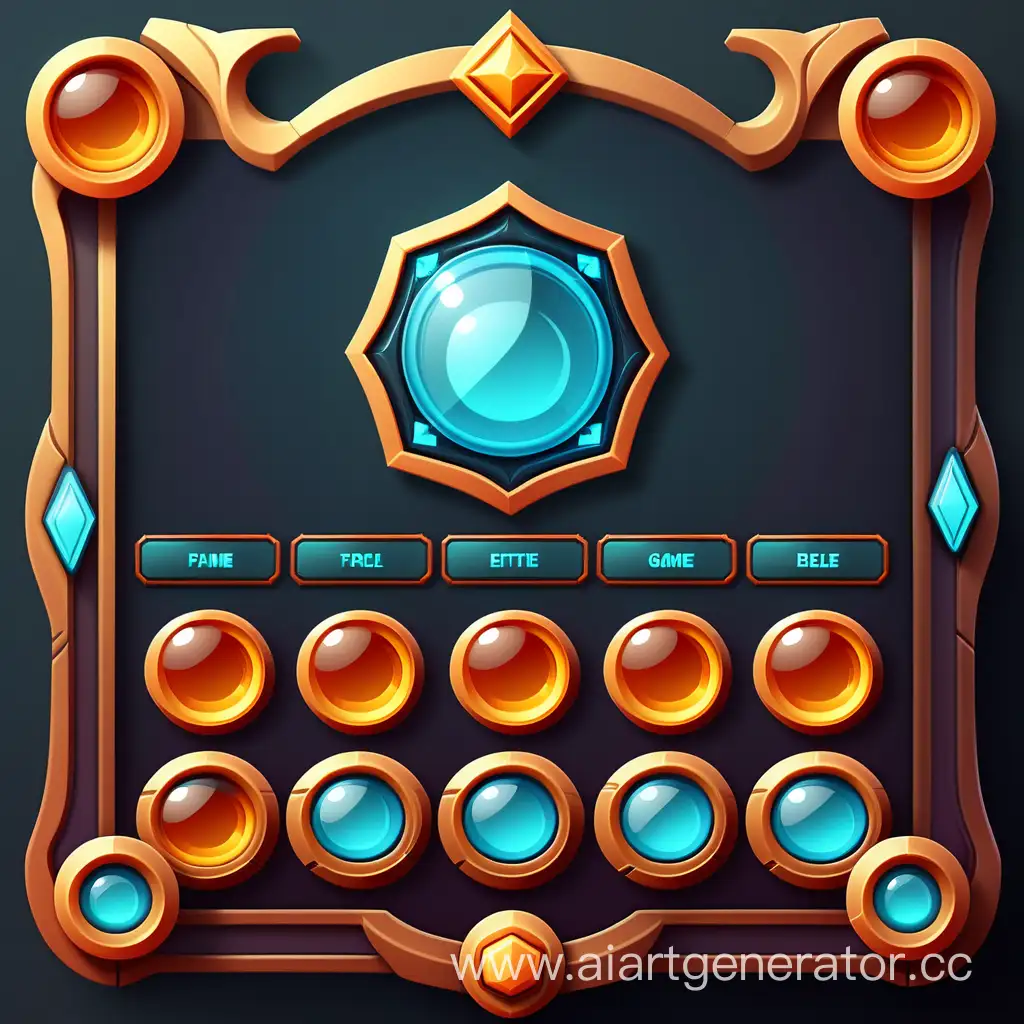 UI element, panel, game