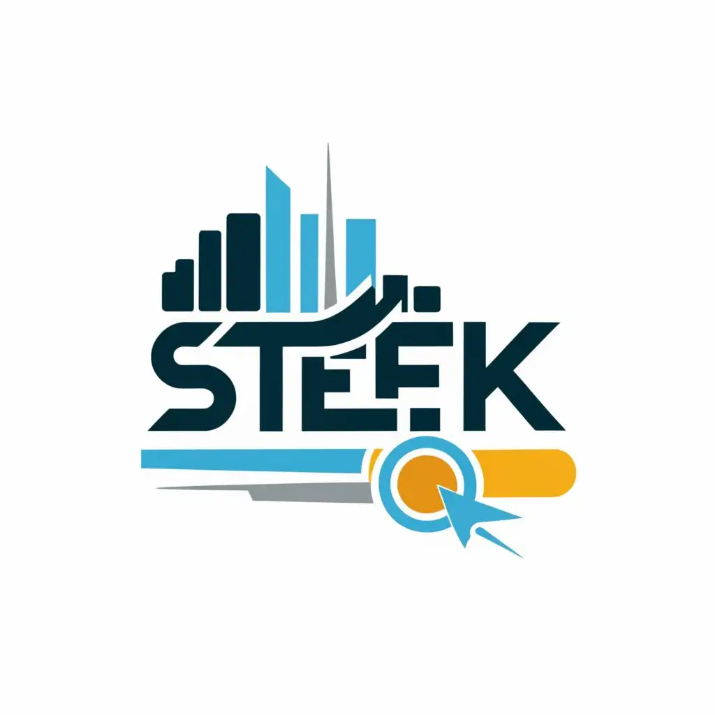 logo, business, with the text "StefK", typography, be used in Finance industry