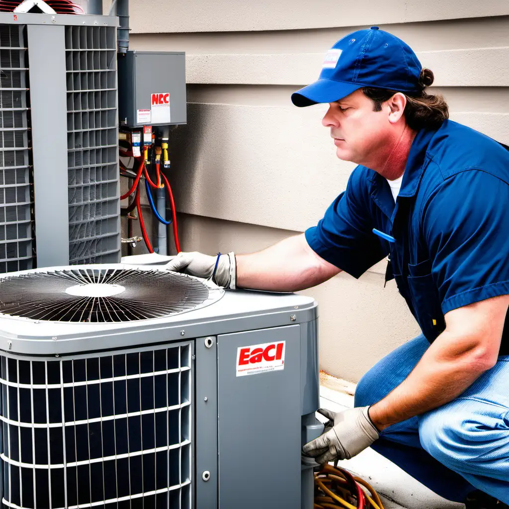 Industrial Air Conditioning technicians in Wilmington, NC working on HVAC units.
need professional & realistic images.
Use American technicians in the image