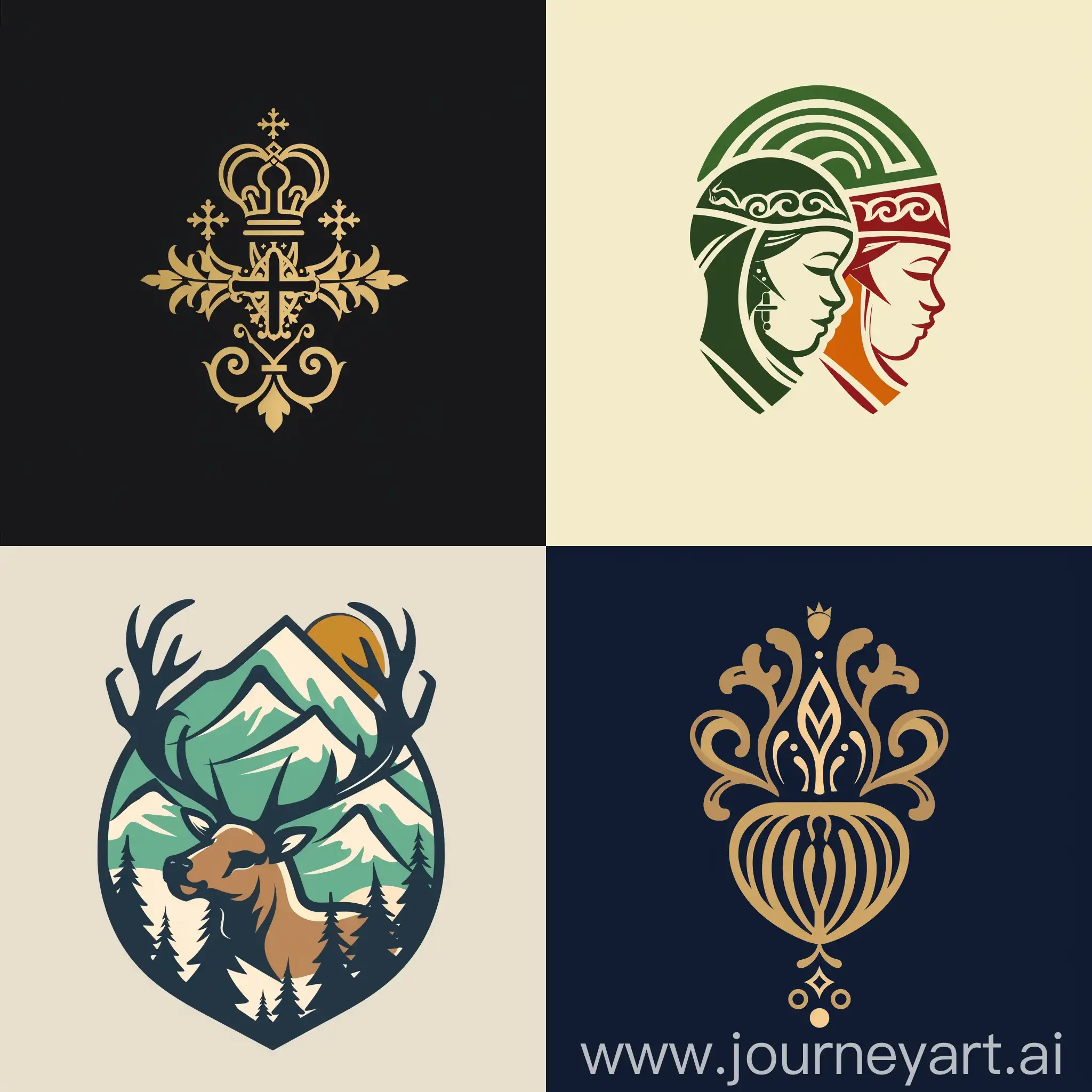 Karelian-Tour-Company-Logo-Vibrant-Emblem-Reflecting-Local-Culture