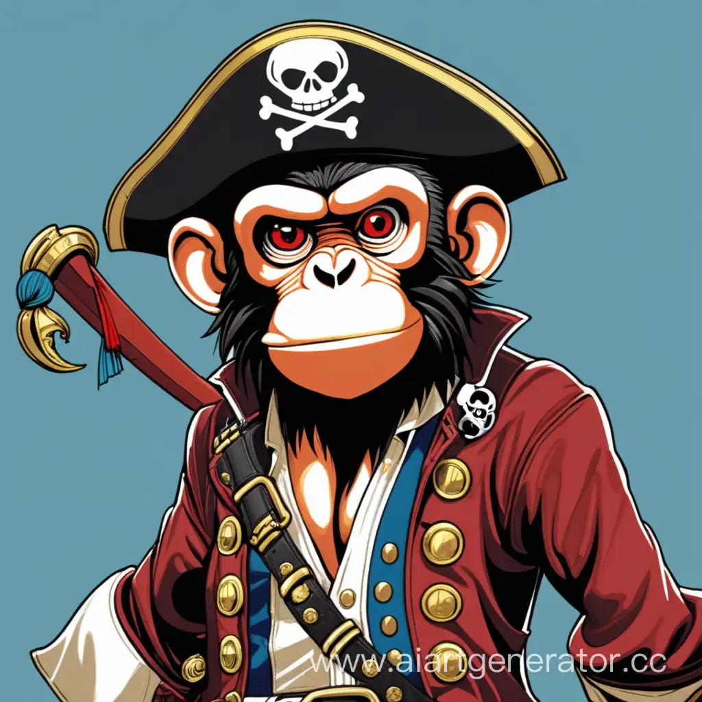 Mischievous-Monkey-Pirate-Searching-for-Treasure