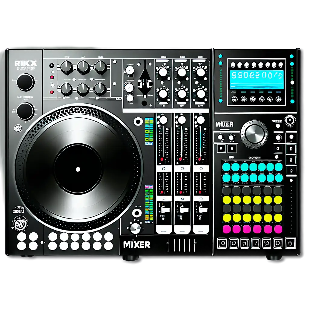 HighQuality-PNG-Image-of-a-DJ-Mixer-Enhance-Your-Online-Presence-with-Stunning-Visuals