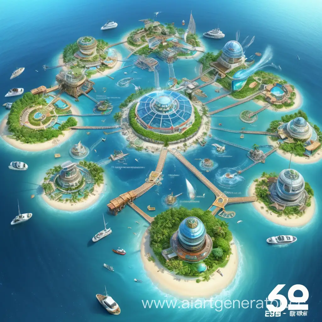 Vast-Technological-Island-with-6-Distinct-Zones-Surrounded-by-the-Sea