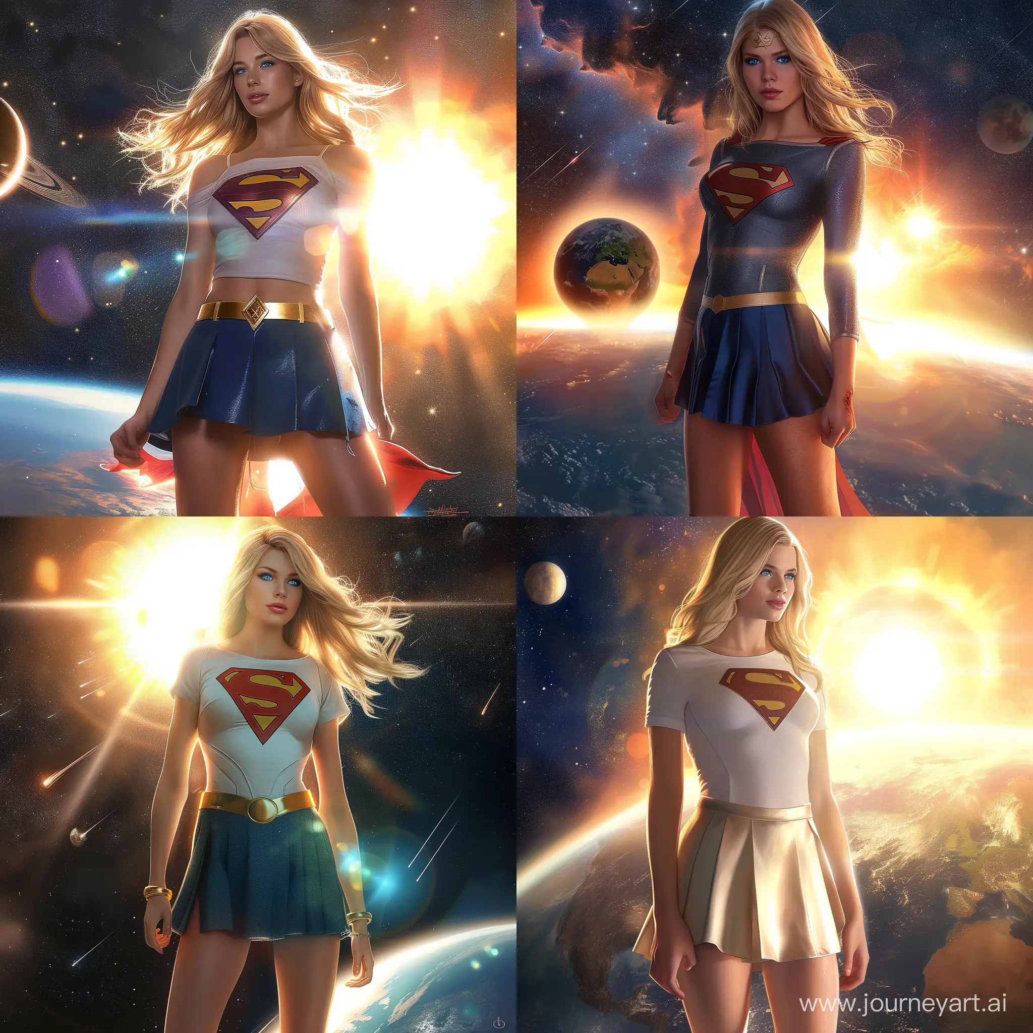 Hyper-Realistic-Blonde-Supergirl-in-Cosmic-Glory