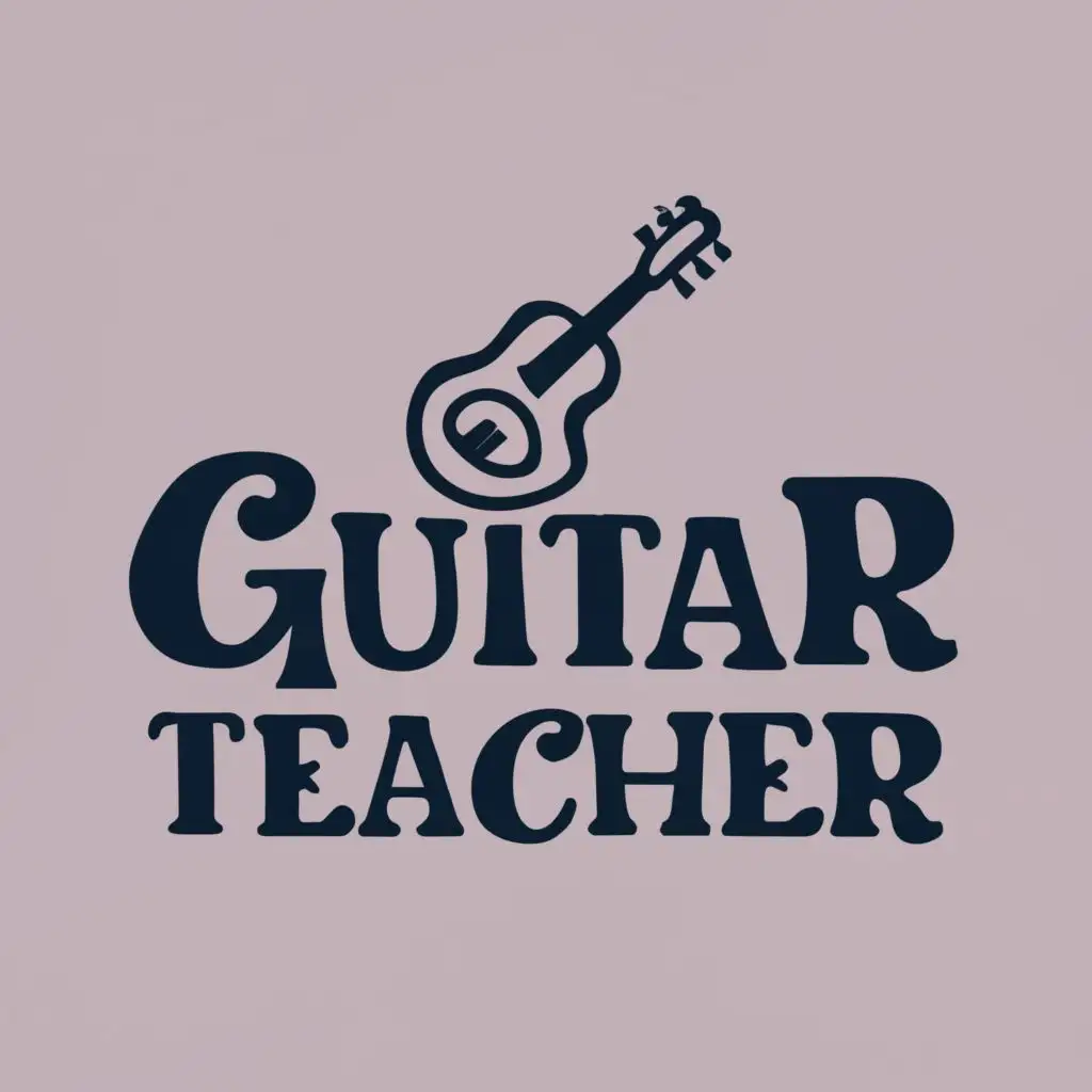 logo, Guitar Teacher, with the text "Cygnet Primary Music", typography, be used in Education industry