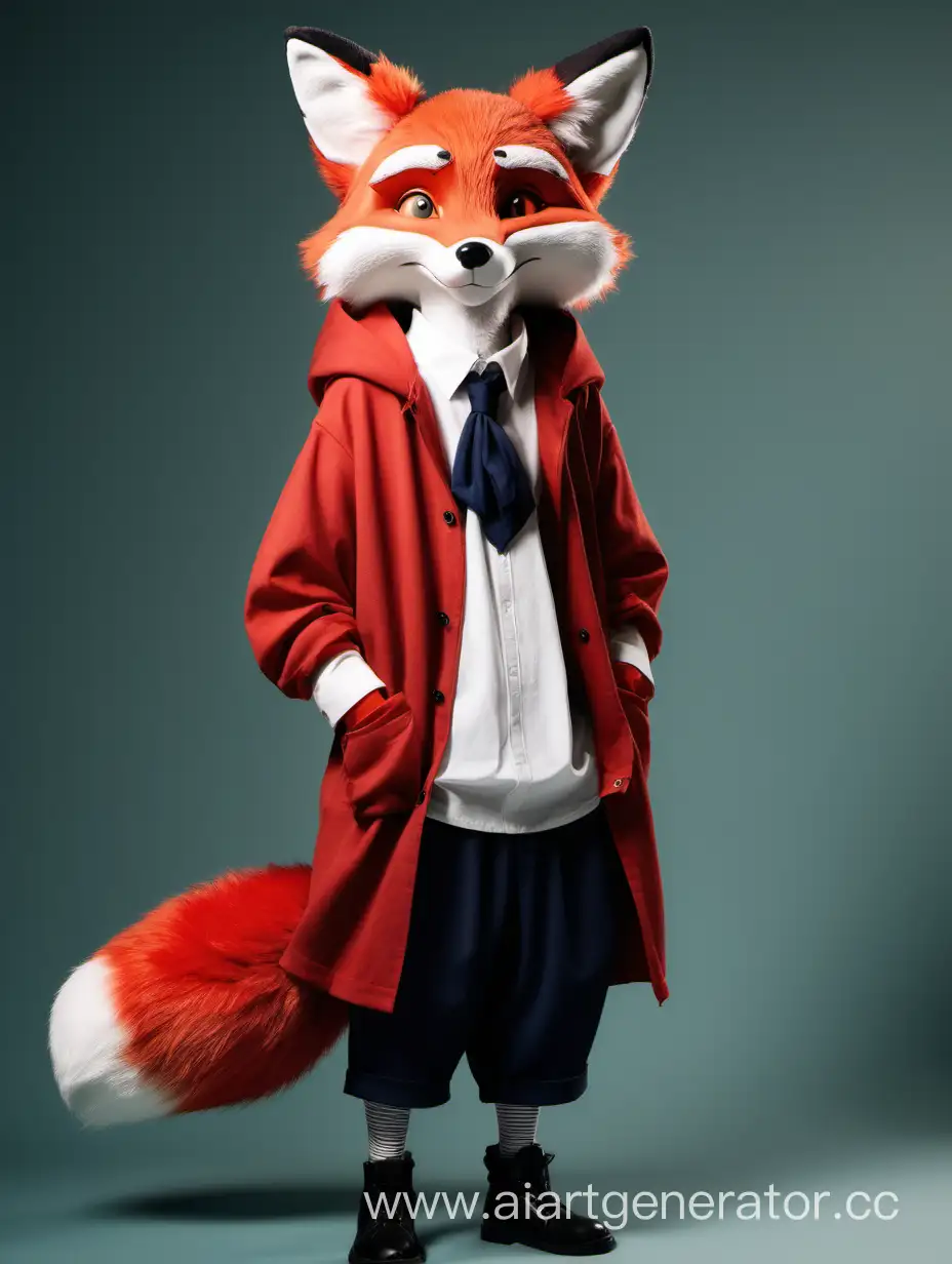 Adorable-Anthropomorphic-Red-Fox-Boy-in-Oversized-Attire