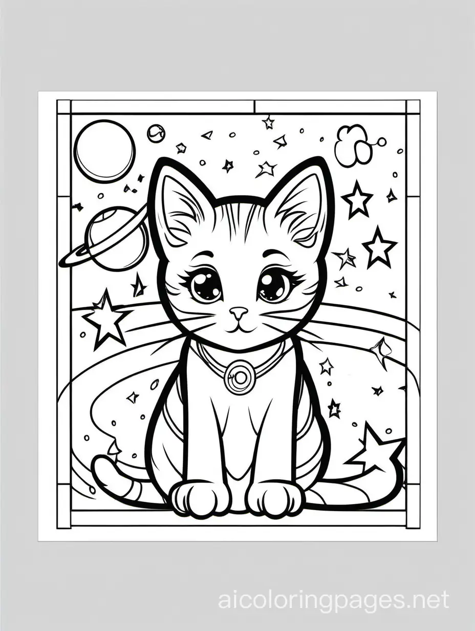 kitten, isolated, simple, kids Coloring Page, black and white, line art, white background, clear background, no background, Ample White Space, thick outlines, the outlines of all the subjects are easy to distinguish, making it simple for children to color without too much difficulty.
, Coloring Page, black and white, line art, white background, Simplicity, Ample White Space. The background of the coloring page is plain white to make it easy for young children to color within the lines. The outlines of all the subjects are easy to distinguish, making it simple for kids to color without too much difficulty