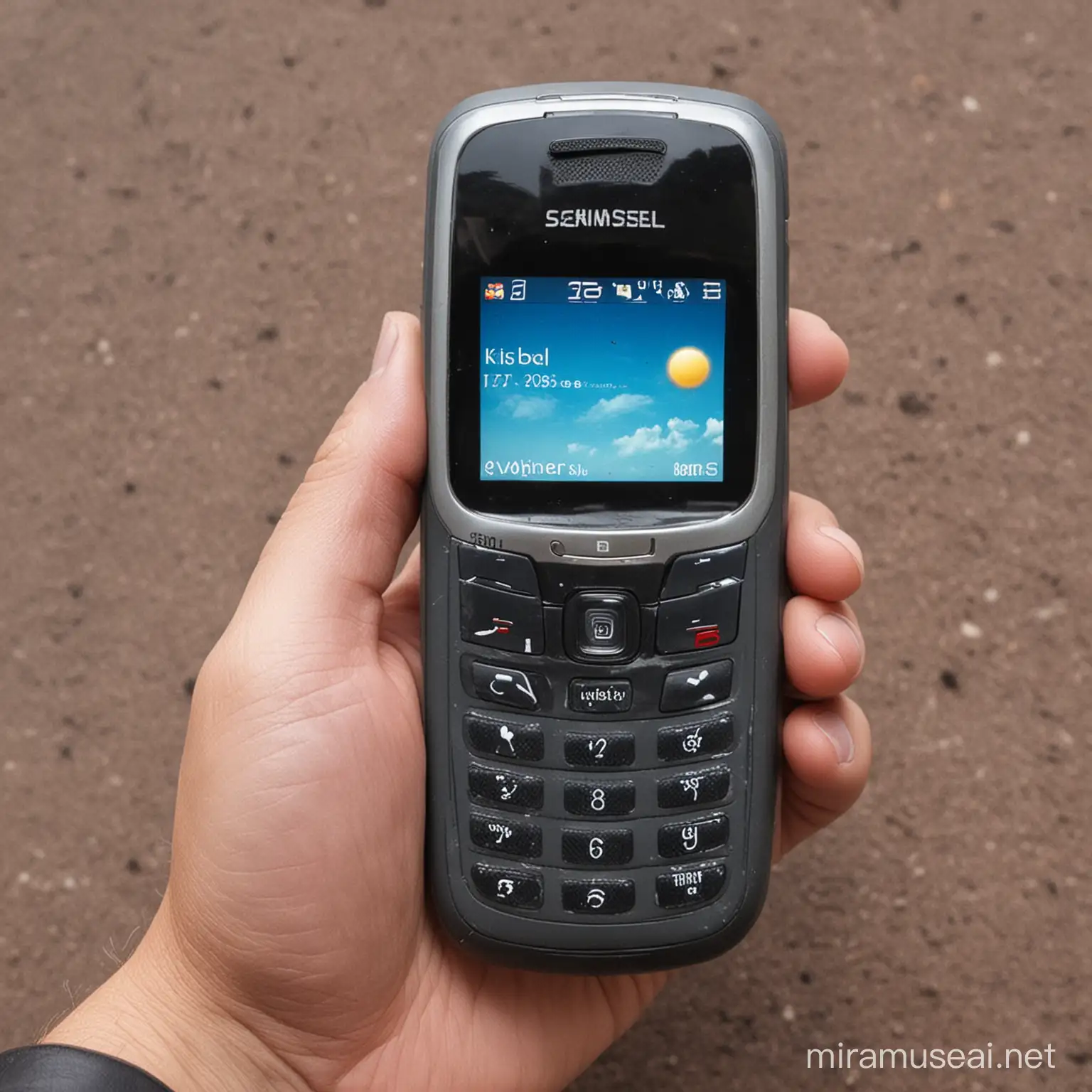 A picture of a mobile phone look like in 10years time