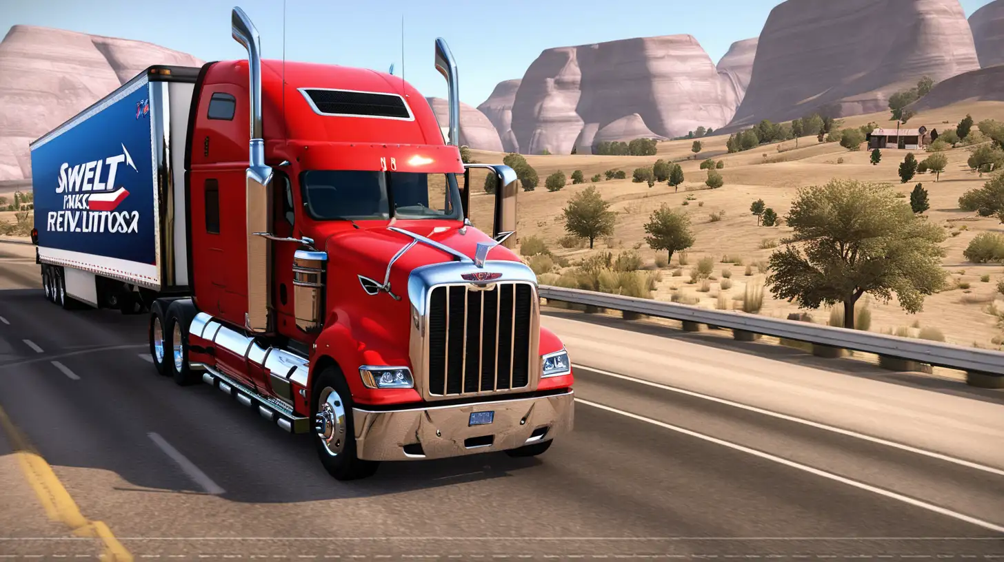 Realistic American and European Semi Truck Driving Simulator with Diverse Cargo
