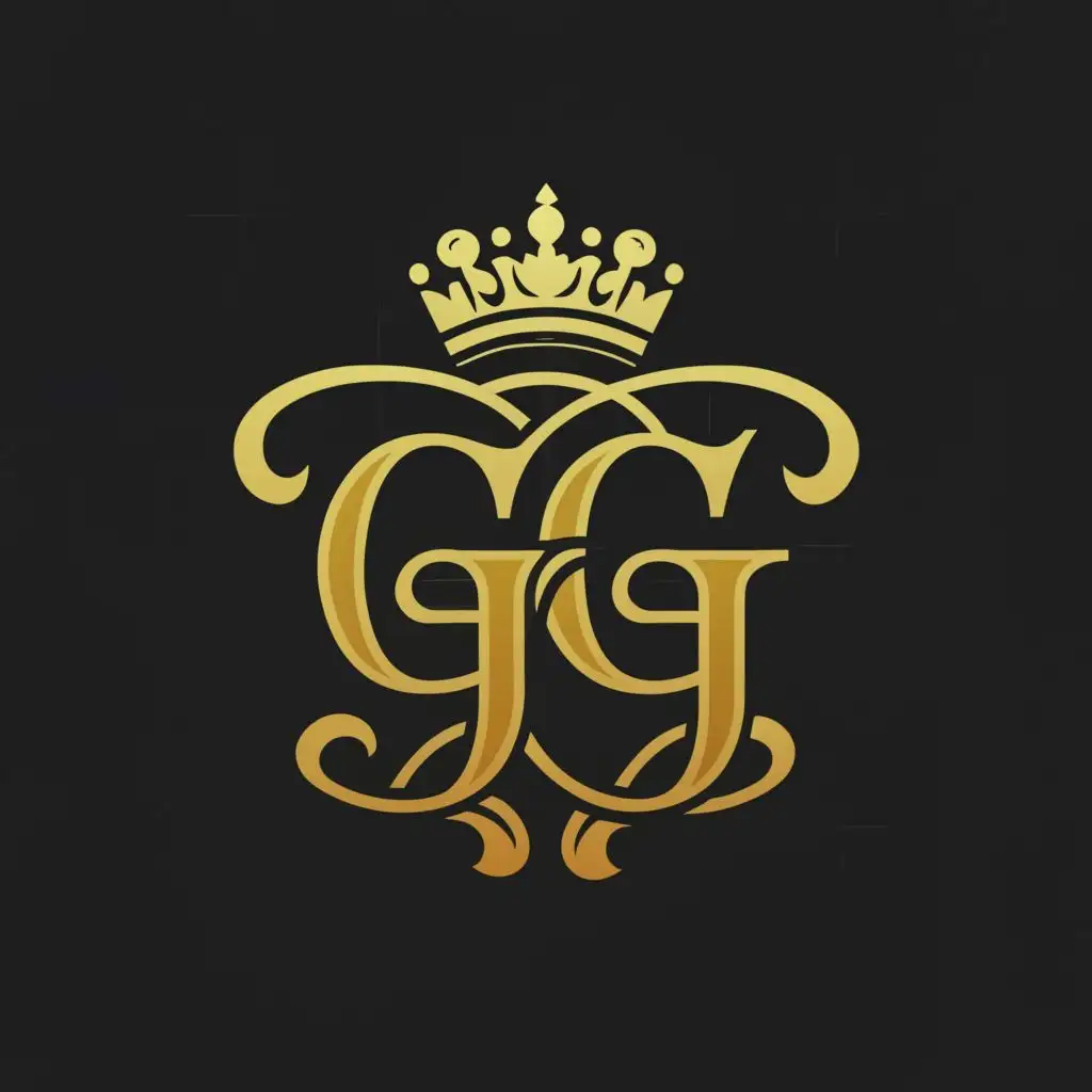 LOGO-Design-For-Royal-Entertainment-Elegant-GG-Emblem