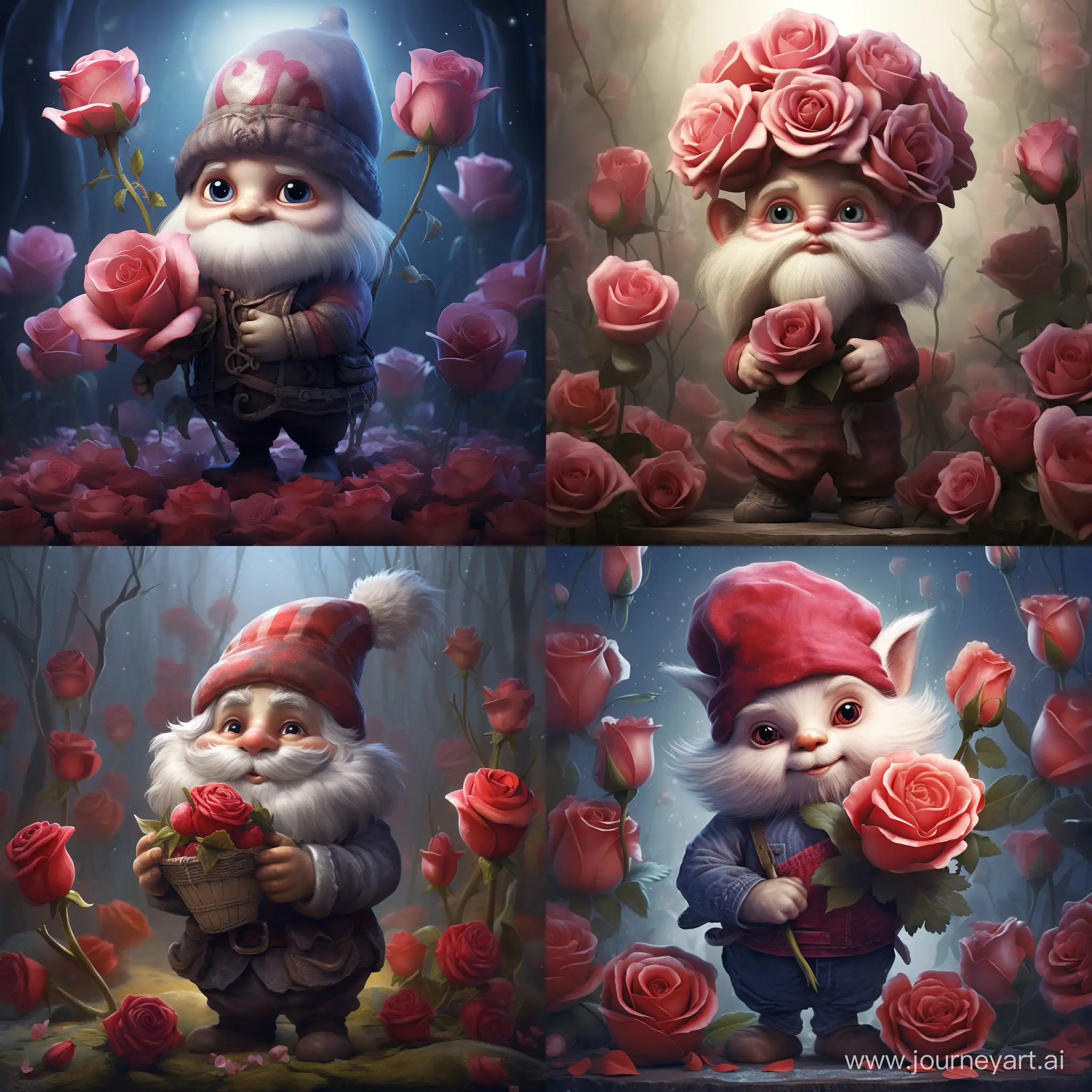 Enchanting-Valentines-Day-Gnome-with-Roses