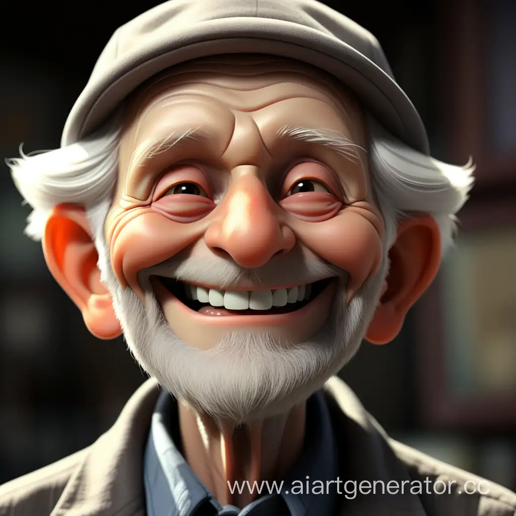 Joyful-Elderly-Man-with-a-Warm-Smile