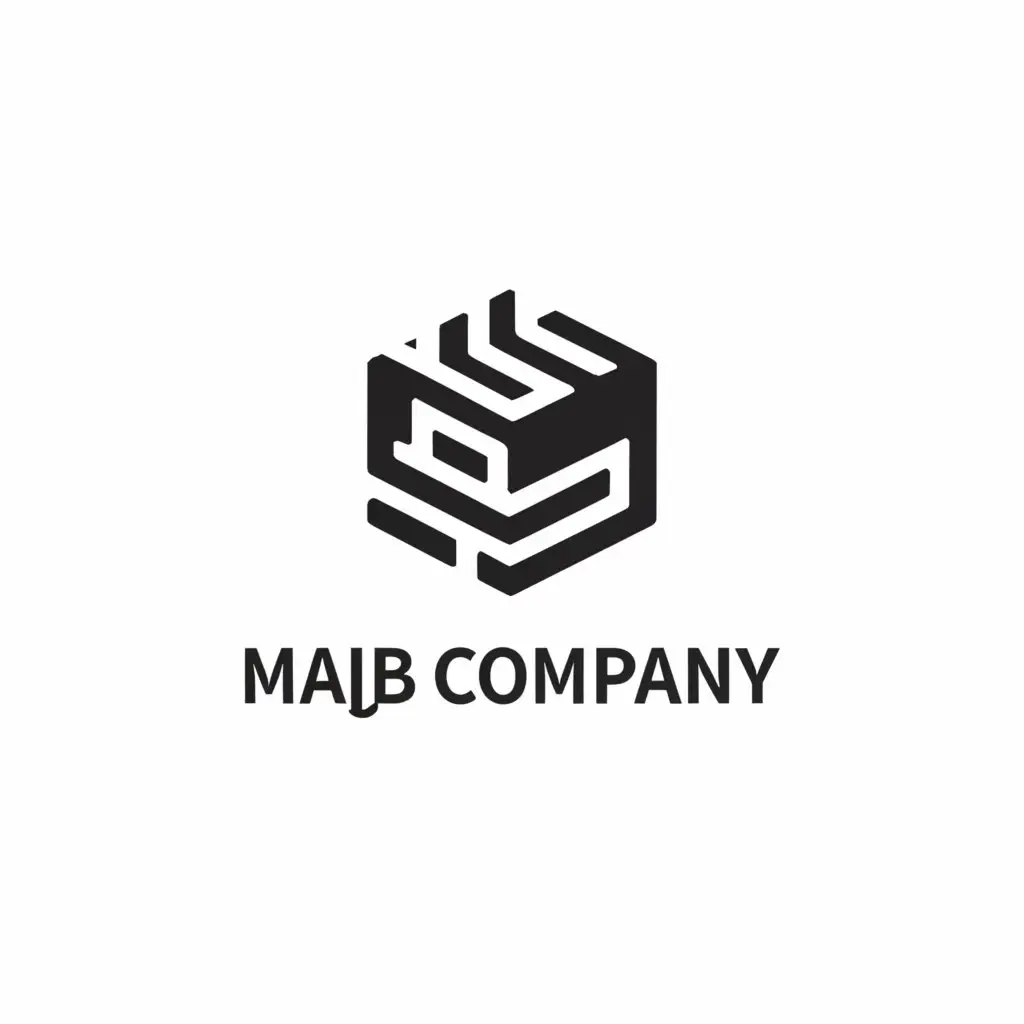 a logo design,with the text "MAJB company", main symbol:computer,Moderate,be used in Technology industry,clear background
