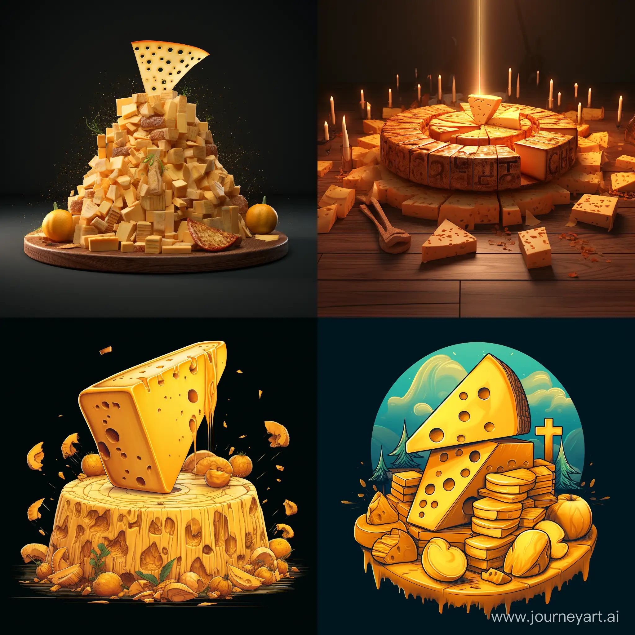 Cheese-Crypto-Artwork-Abstract-11-Composition-72428