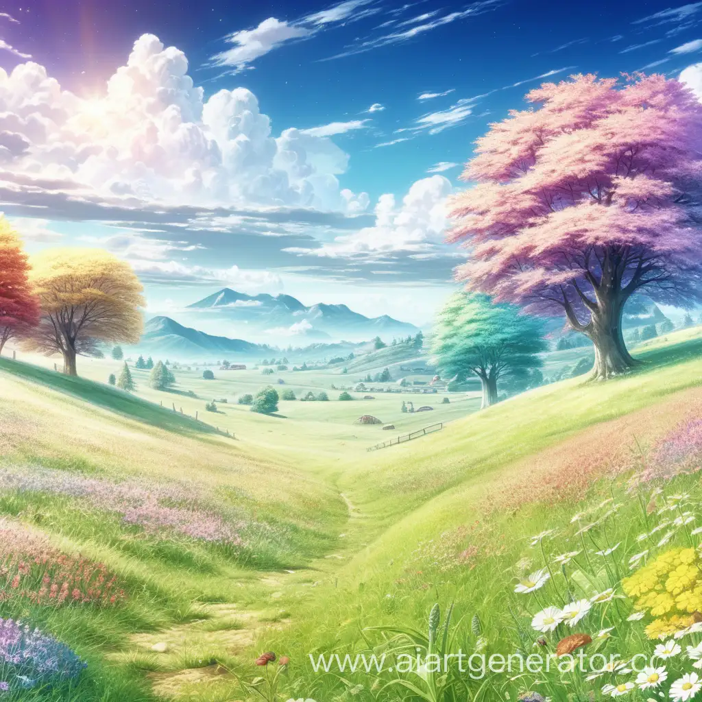 Vibrant-Anime-Meadow-Landscape