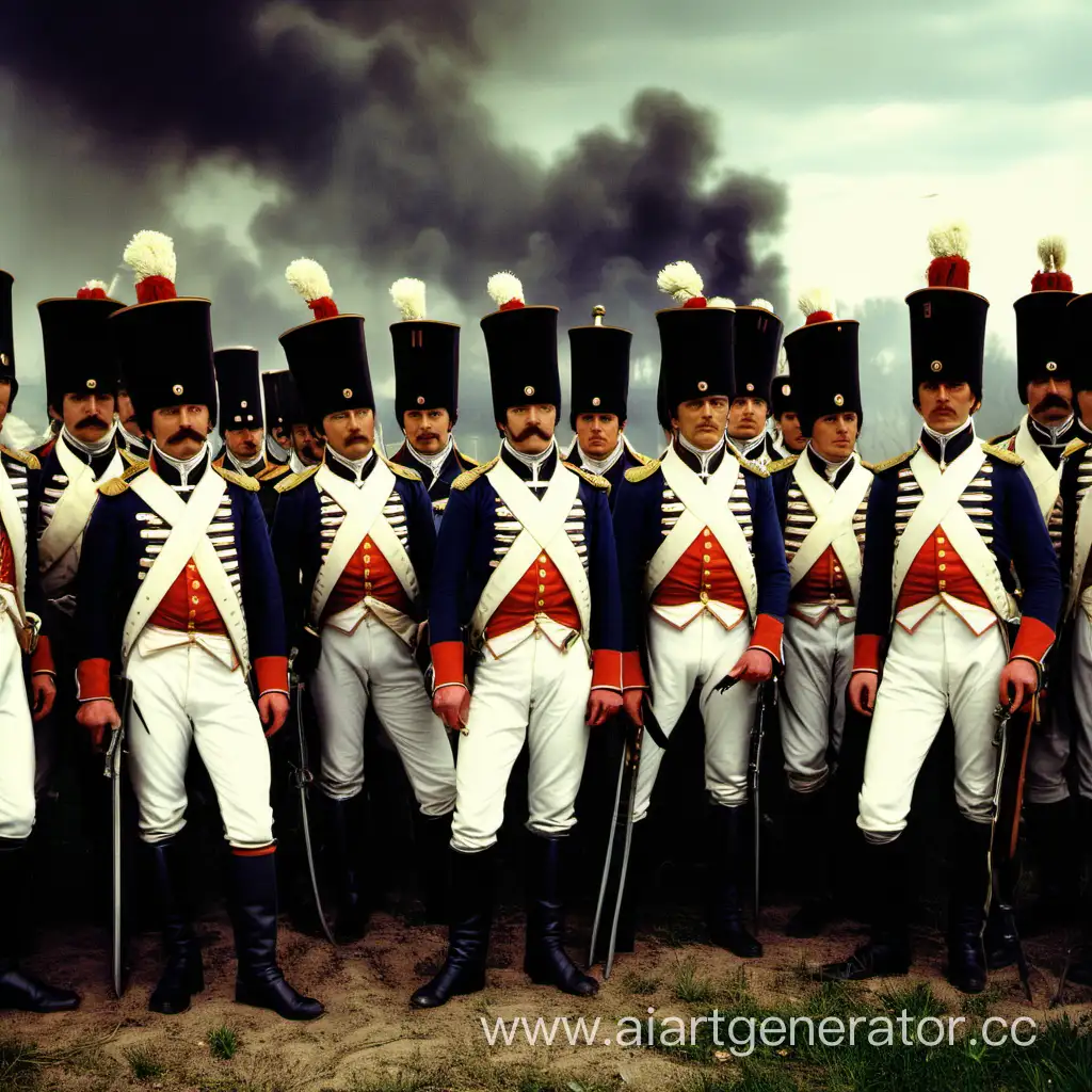 Dramatic-Reenactment-Battle-of-Borodino-Soldiers-in-Action