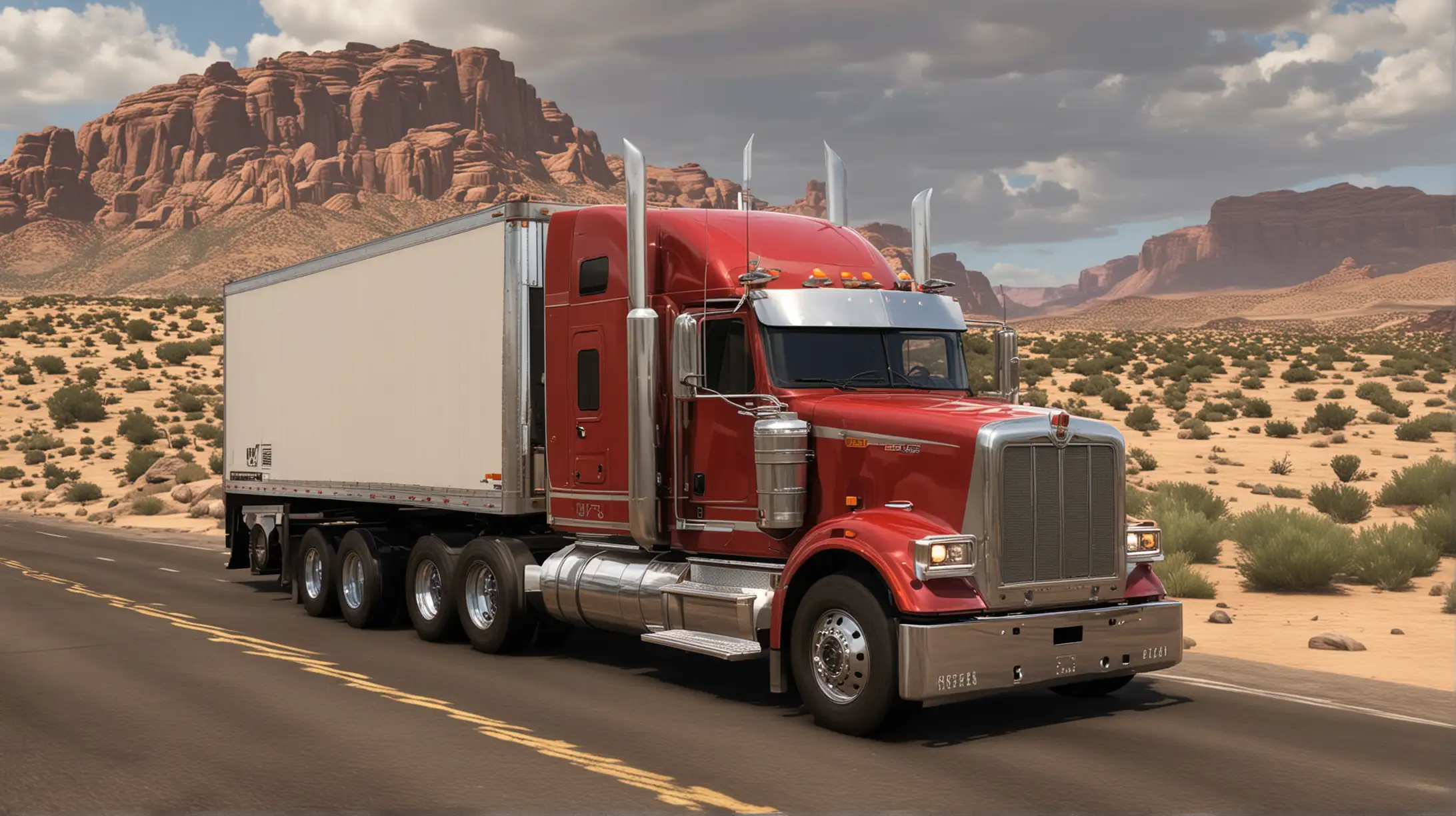 Explore Amazing Locations with Realistic Semi Trucks in Truck Simulator USA