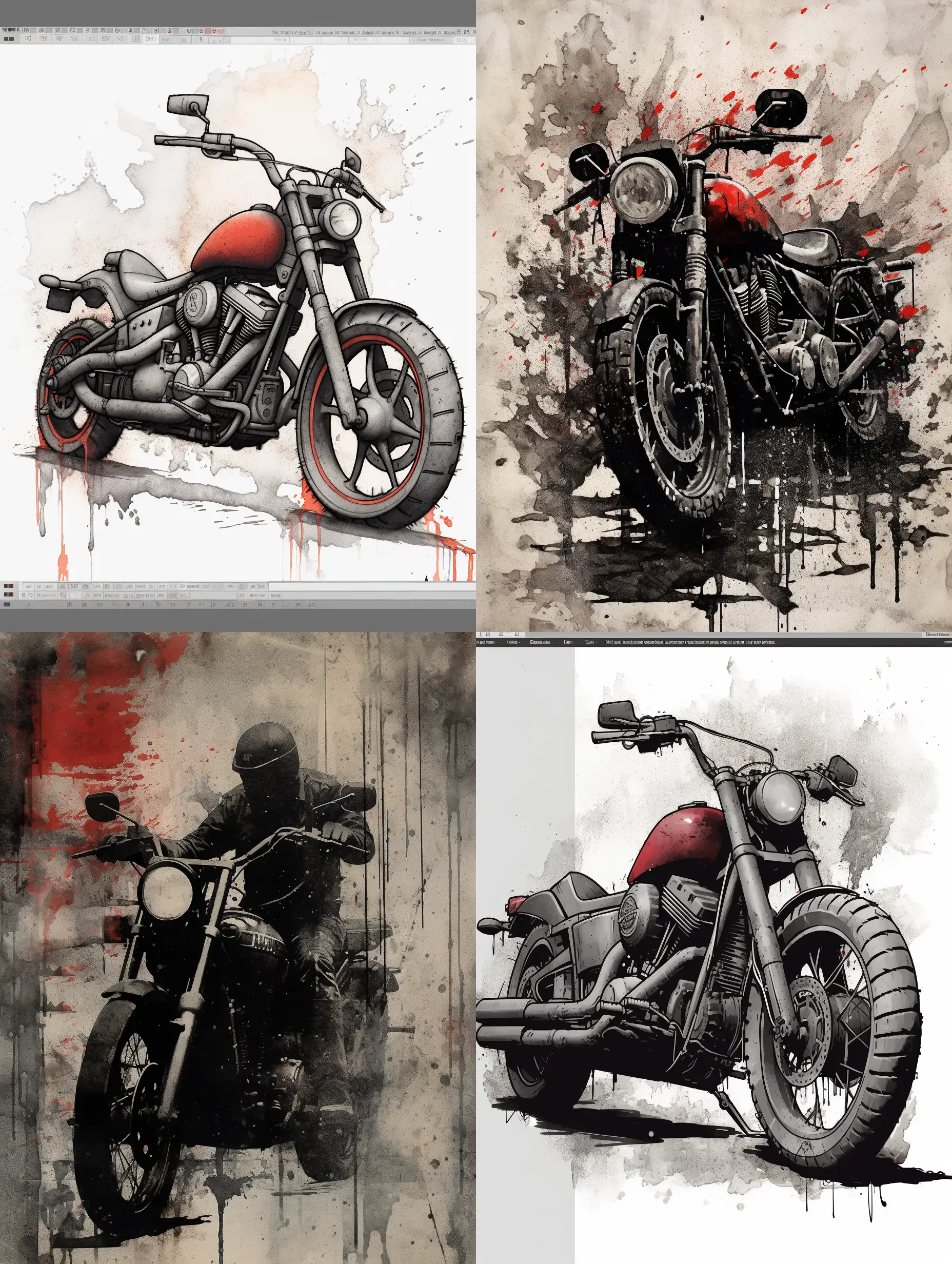 GrungeInspired-Motorcycle-Design-with-Rough-Textures-and-Moody-Palette