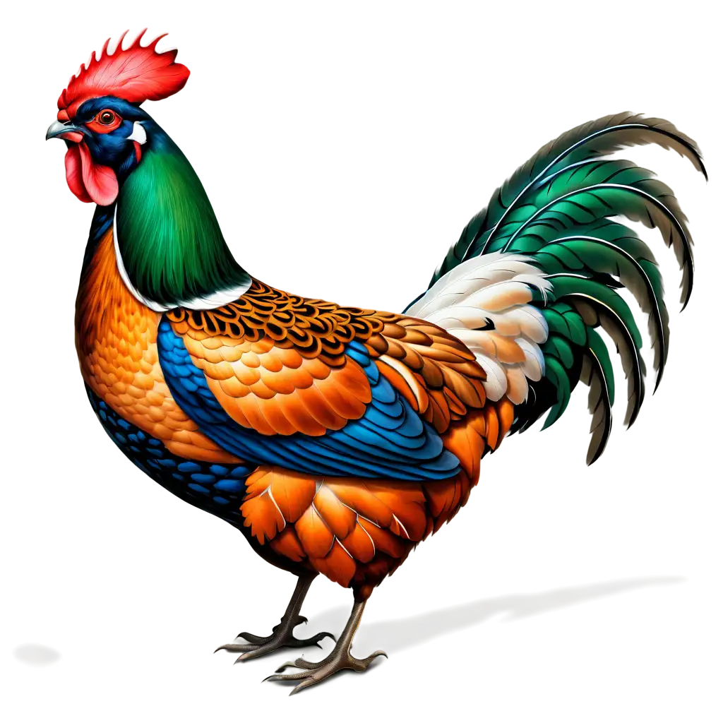 Create an image of a pheasant rooster
