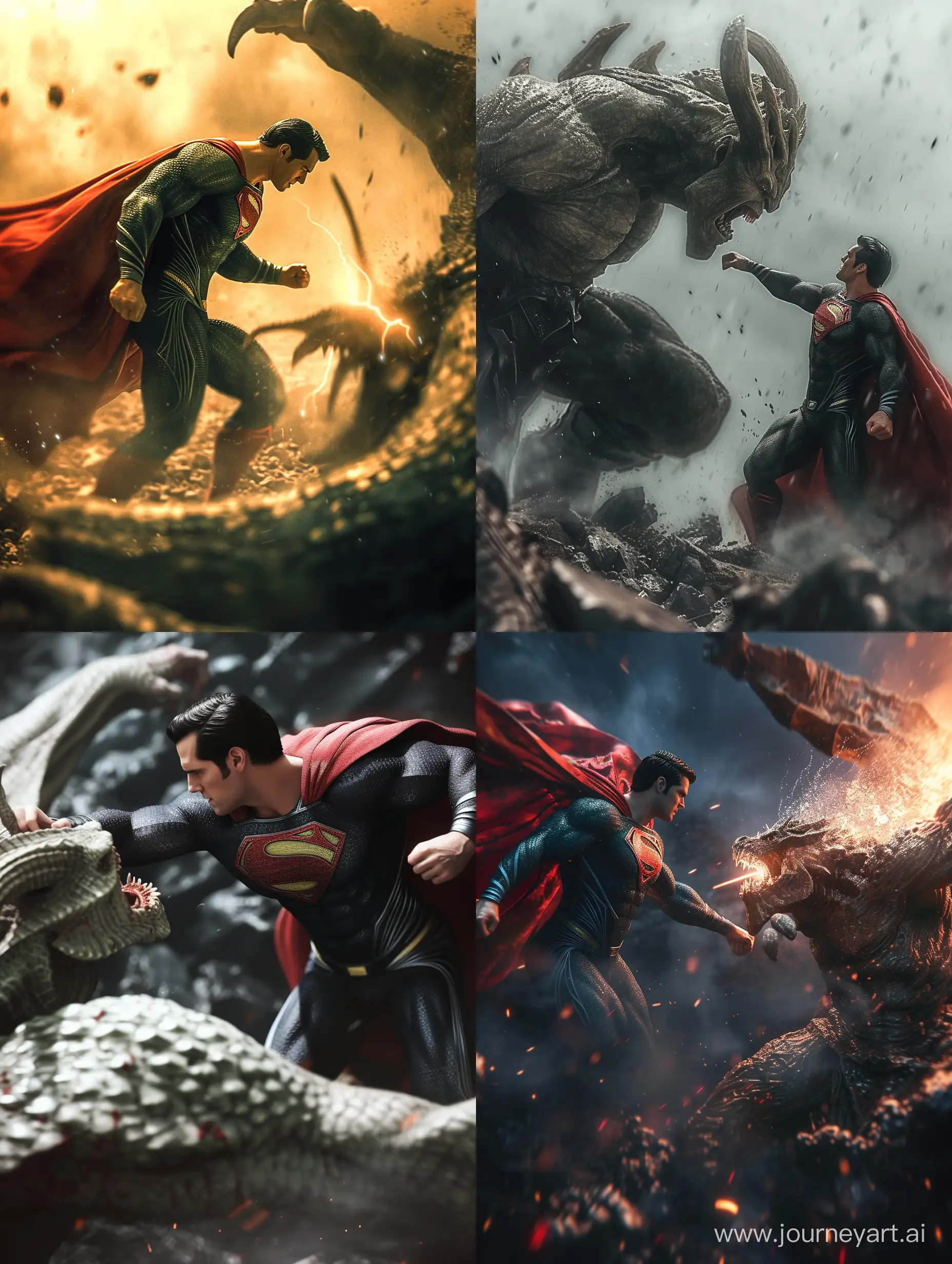 Epic-Showdown-Man-of-Steel-Battles-Belrog-in-Cinematic-8K-Action