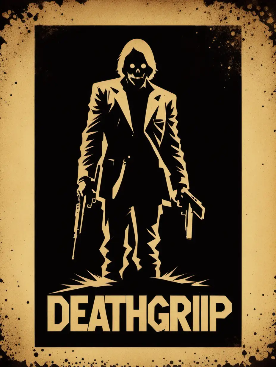 Minimalist Deathgrip Movie Poster
