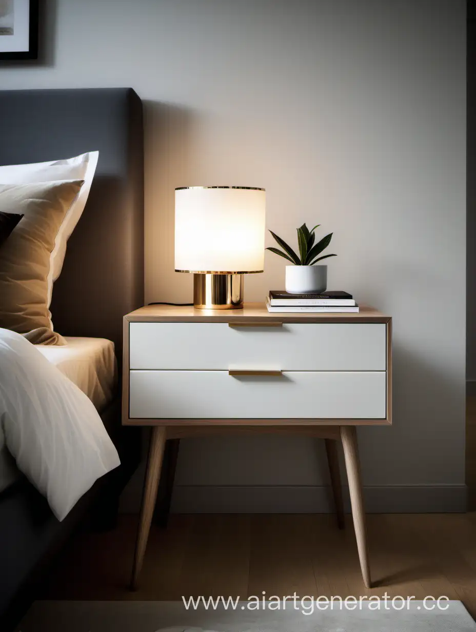 Luxurious-Bedside-Table-with-Elegant-Lighting