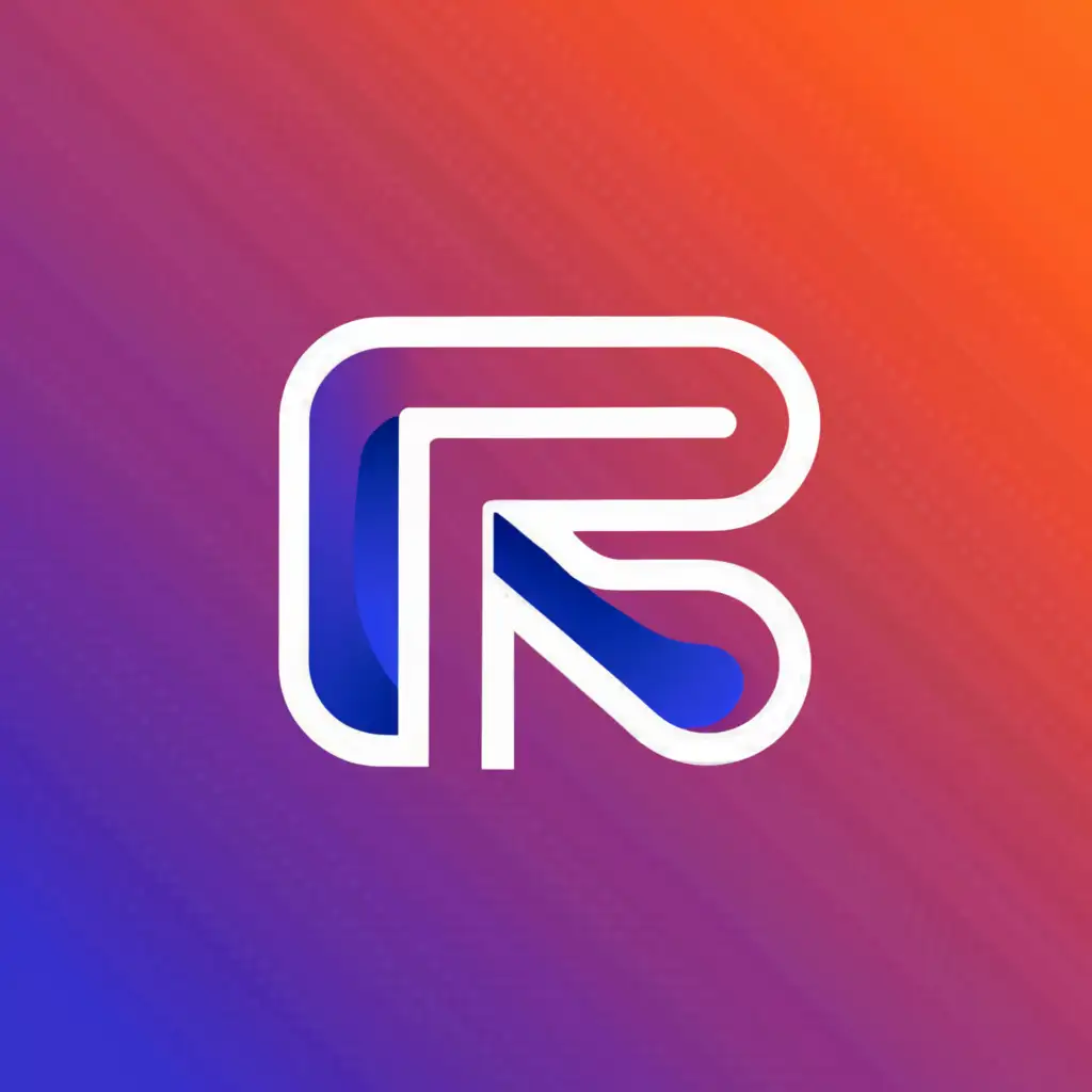 a logo design,with the text "Rave", main symbol:R,Moderate,be used in Internet industry,clear background