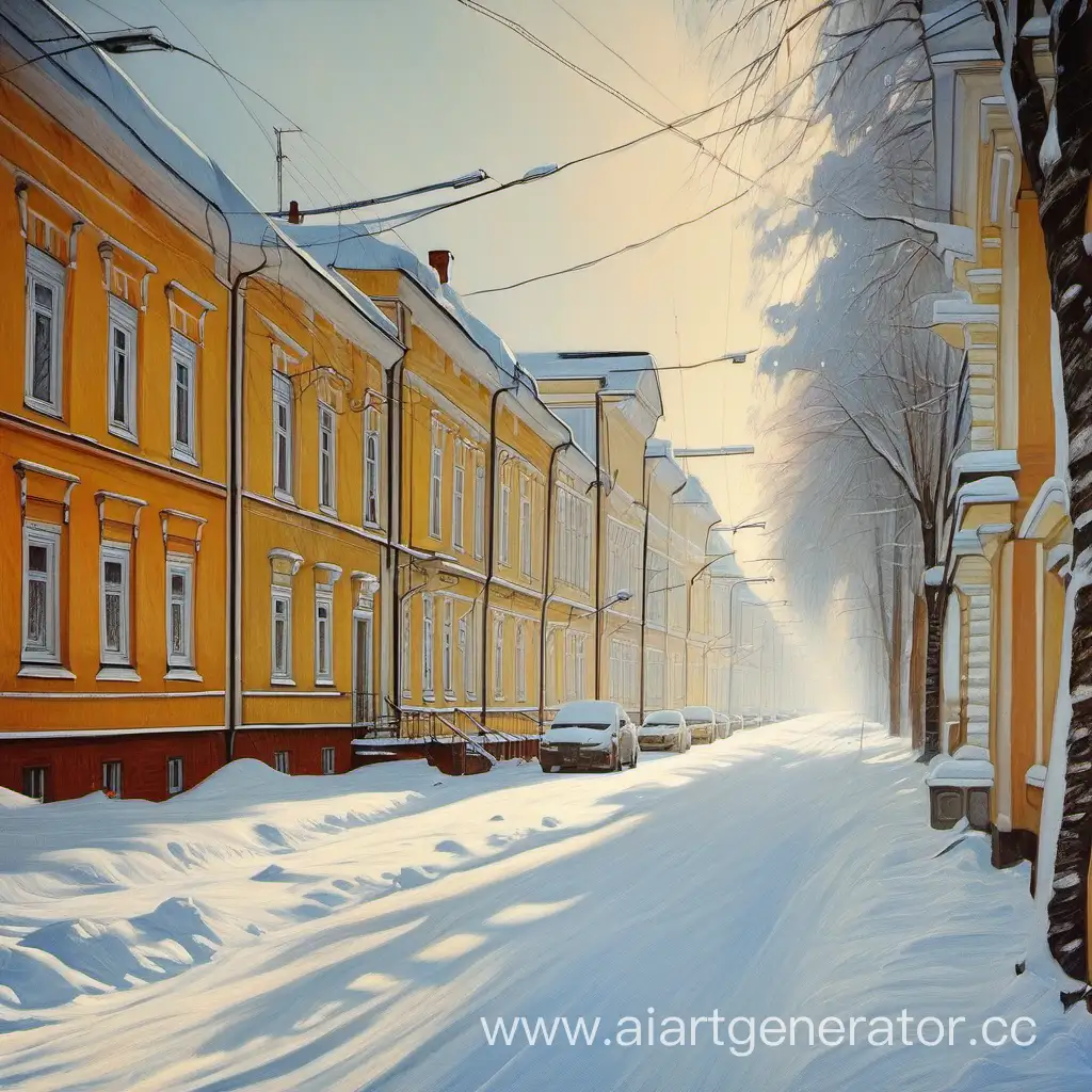 Winter-Wonderland-on-a-SnowCovered-Street-in-Kaluga