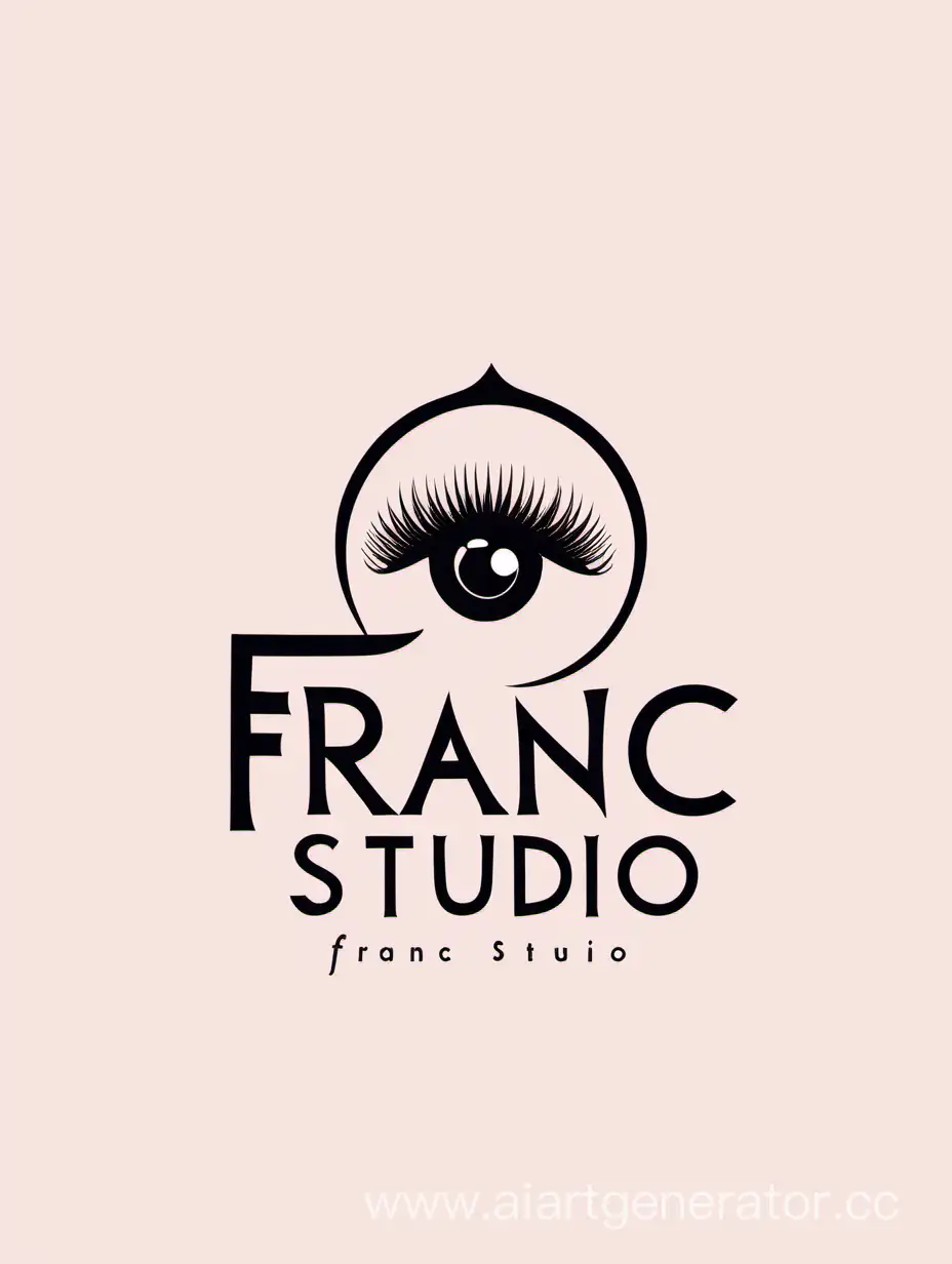 Chic-Logo-Design-for-Franc-Studios-Eyelash-Extensions
