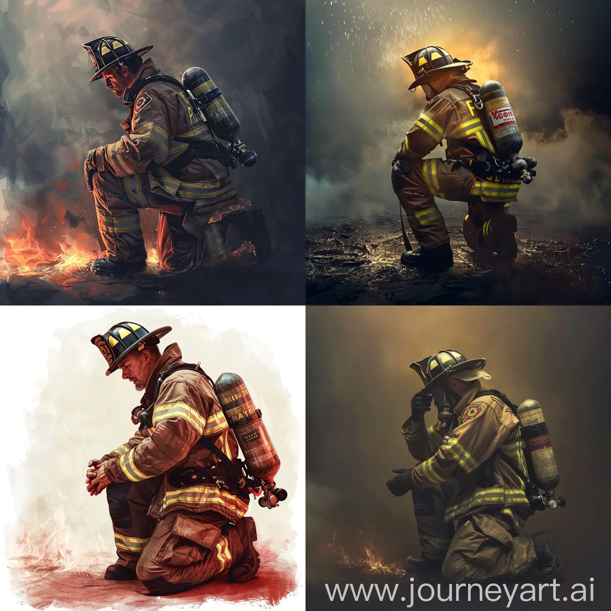 Courageous-Firefighter-in-Action