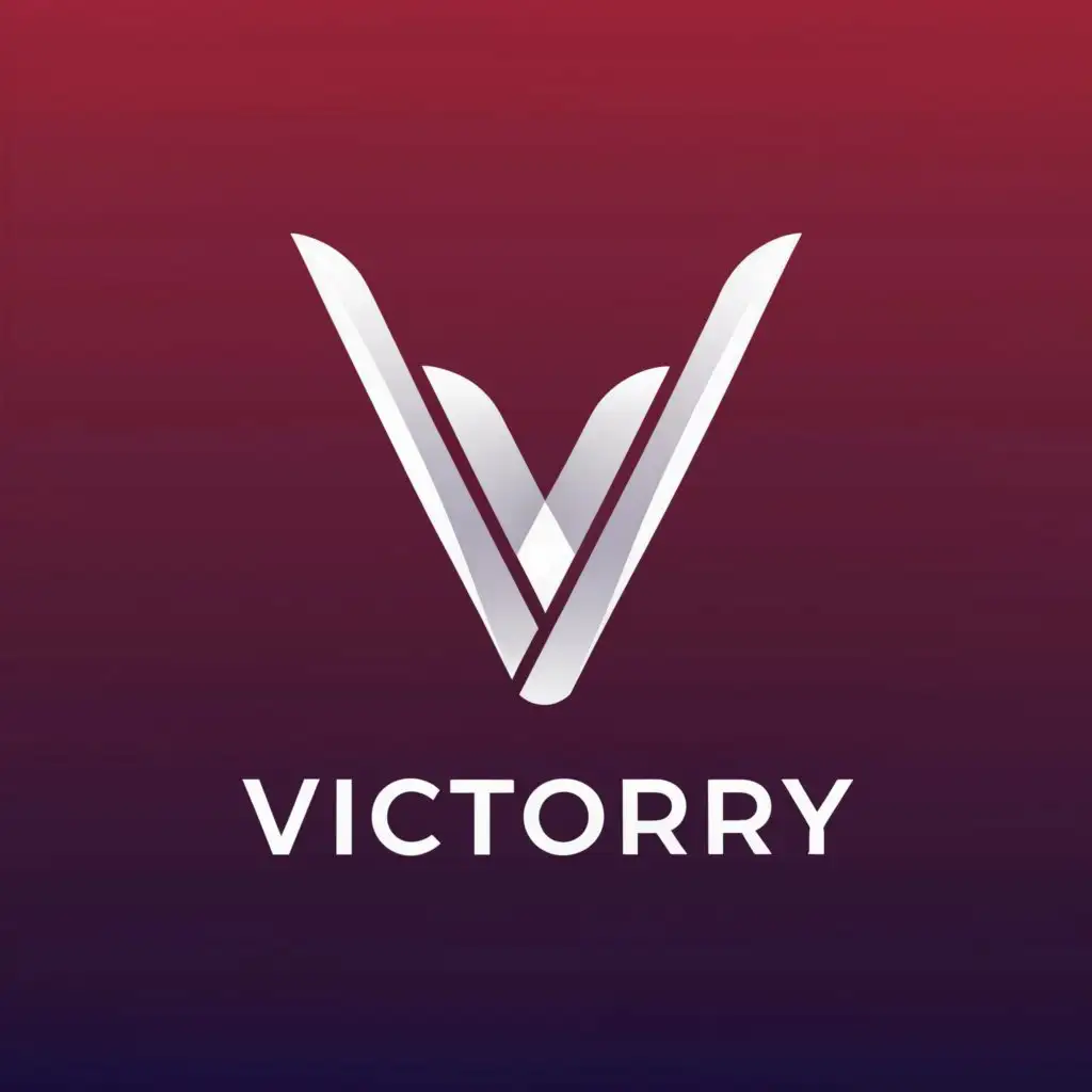 a logo design,with the text "V", main symbol:sign of victory with fingers,Moderate,be used in Internet industry,clear background