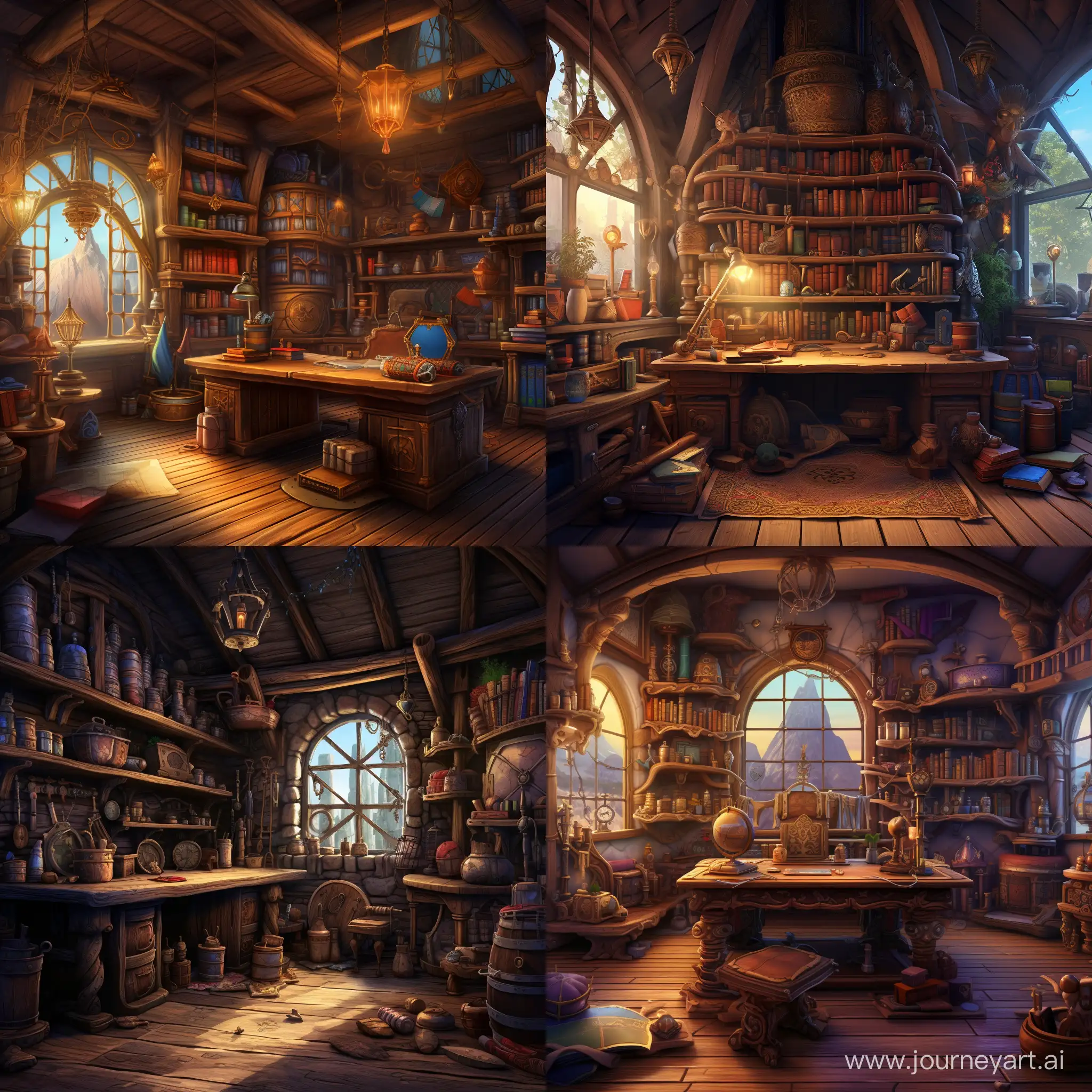 Wizards-Office-with-Magical-Artifacts-and-Books