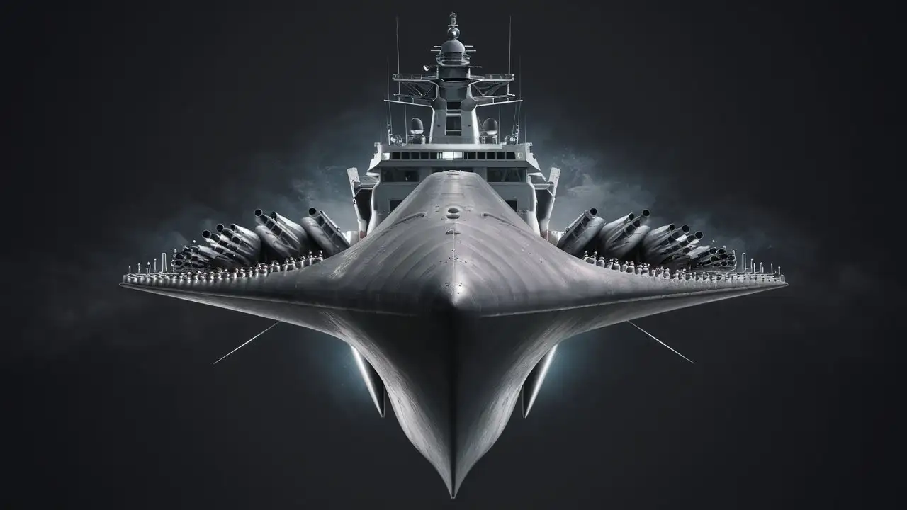 a very powerful anti submarine with very advanced technology that is a threat to all submarines