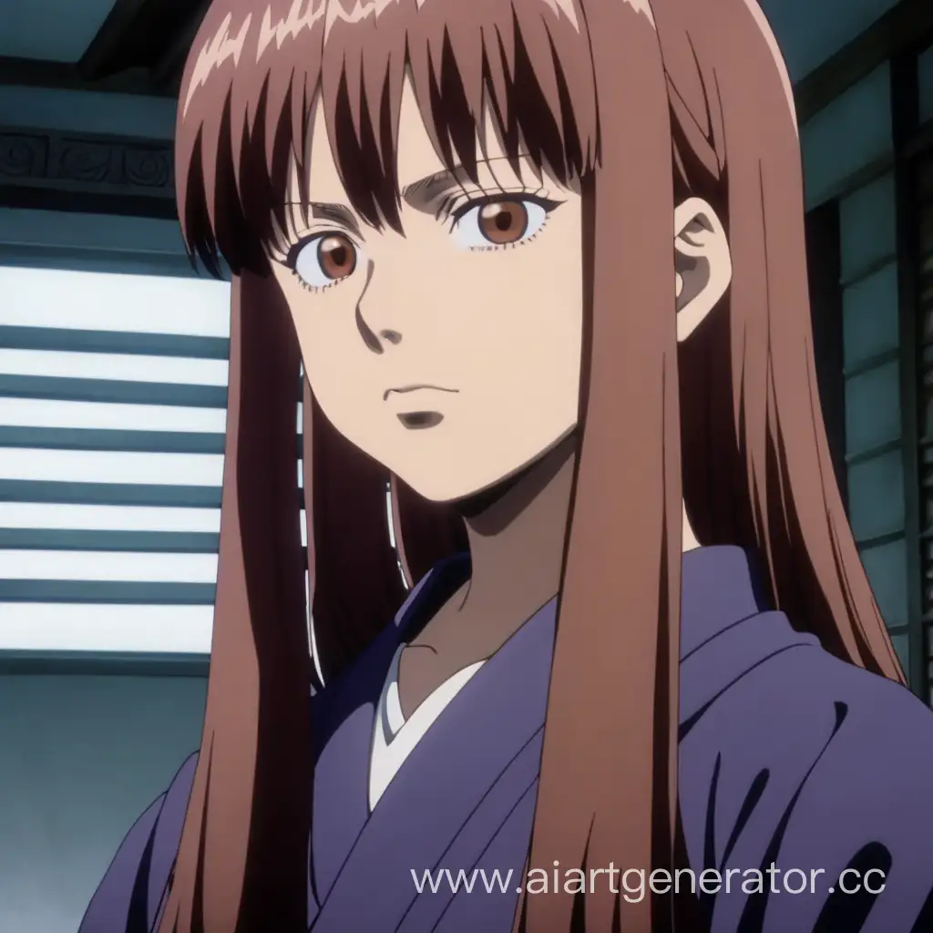 Mystical-Warrior-in-Jujutsu-Kaisen-Enchanting-Female-with-Long-Brown-Hair-and-Graceful-Aura